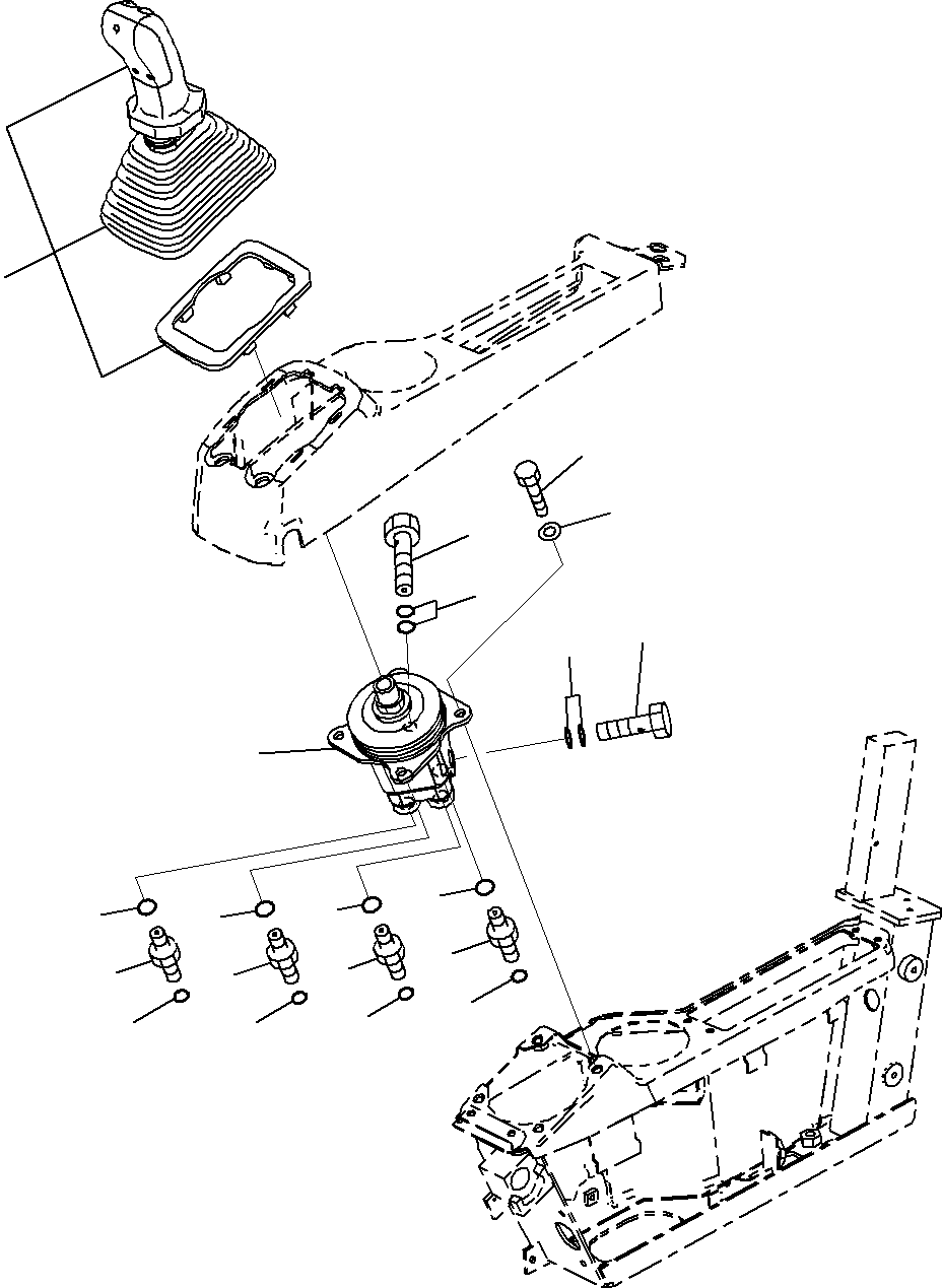 Excavators Komatsu / PC290-8K S/N 10001-UP ( Standard Machine )(0000002u) / Cab (36/52)(#10001-)(224 : X21-1175150-36)