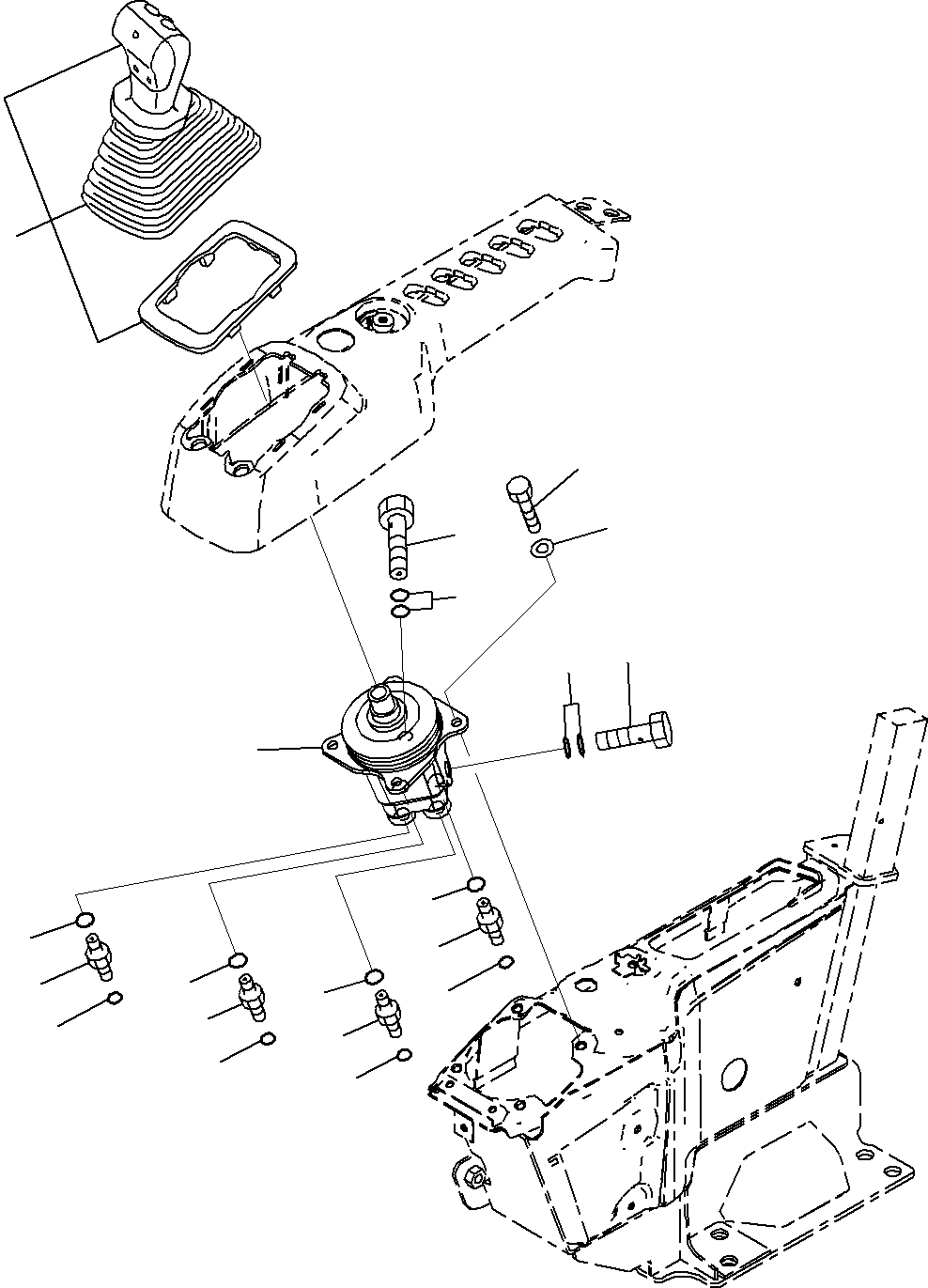 Excavators Komatsu / PC290-8K S/N 10001-UP ( Standard Machine )(0000002u) / Cab (42/52)(#10001-)(230 : X21-1175150-42)