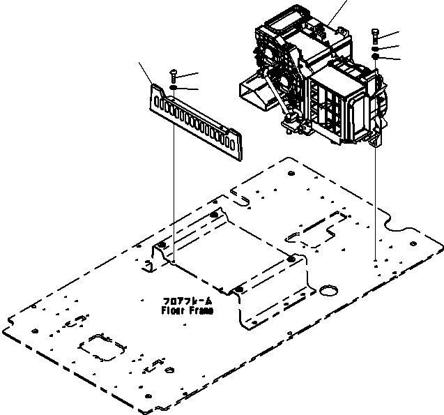 Excavators Komatsu / PC290-8K S/N 10001-UP ( Standard Machine )(0000002u) / Cab (46/52)(#10001-)(234 : X21-1175150-46)