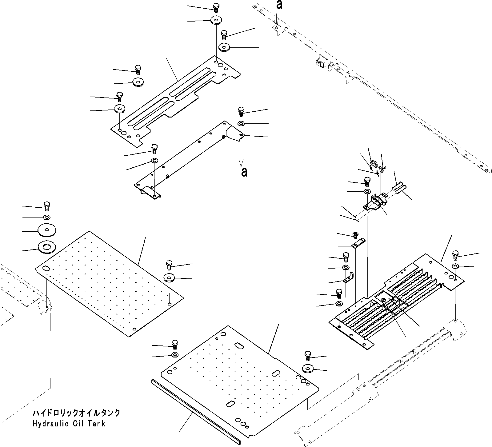 Excavators Komatsu / PC290-8K S/N 10001-UP ( Standard Machine )(0000002u) / Machine Cab Cover(#10001-)(250 : X21-1147310-01)