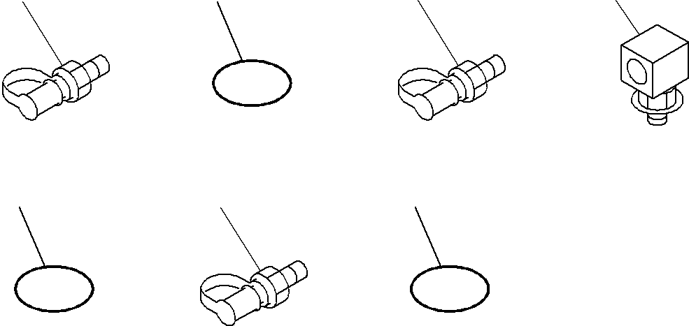 Komatsu parts book diagram for PC290-8K S/N 10001-UP ( Standard Machine ): PREVENTIVE MAINTENANCE SERVICE CONNECTORS(#10001-)