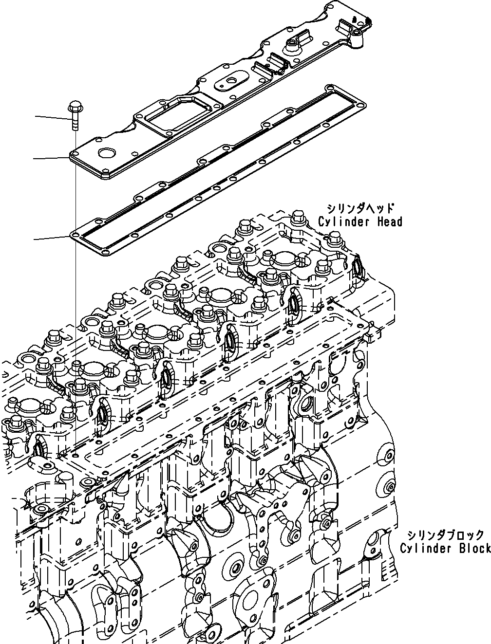 Engines Komatsu / SAA6D114E-3B S/N 2850005-UP(0000022C) / Air Intake Manifold(#26850005-)(5 : IM 9081-01)