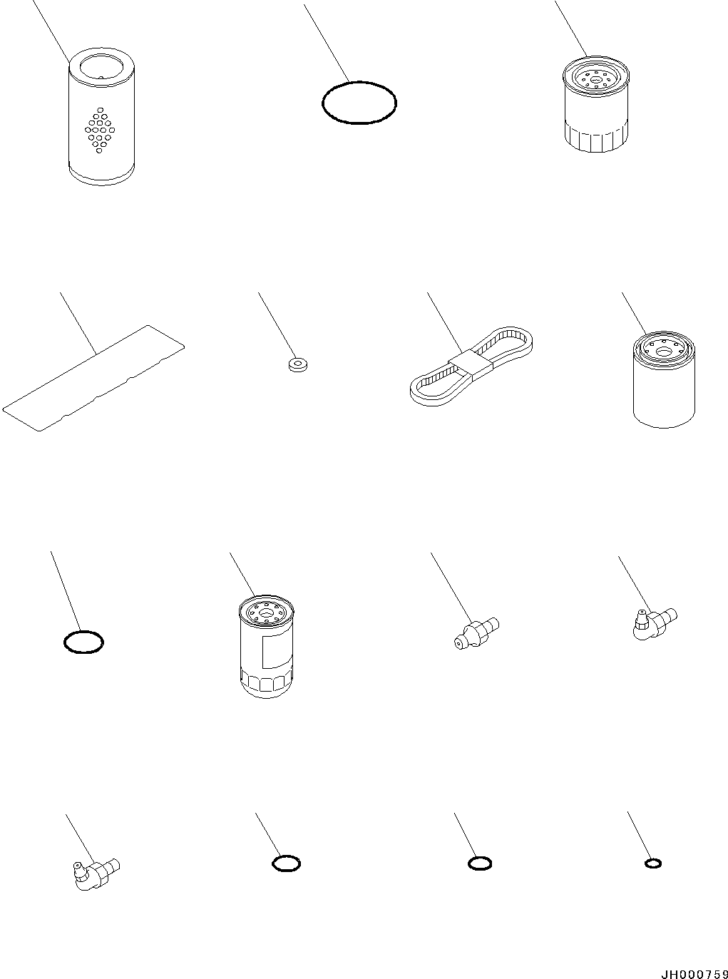 Excavators Komatsu / PC130-8 S/N 80001-UP(0000114c) / Spare Parts (#80001-)(V002001 : V0100-002001)