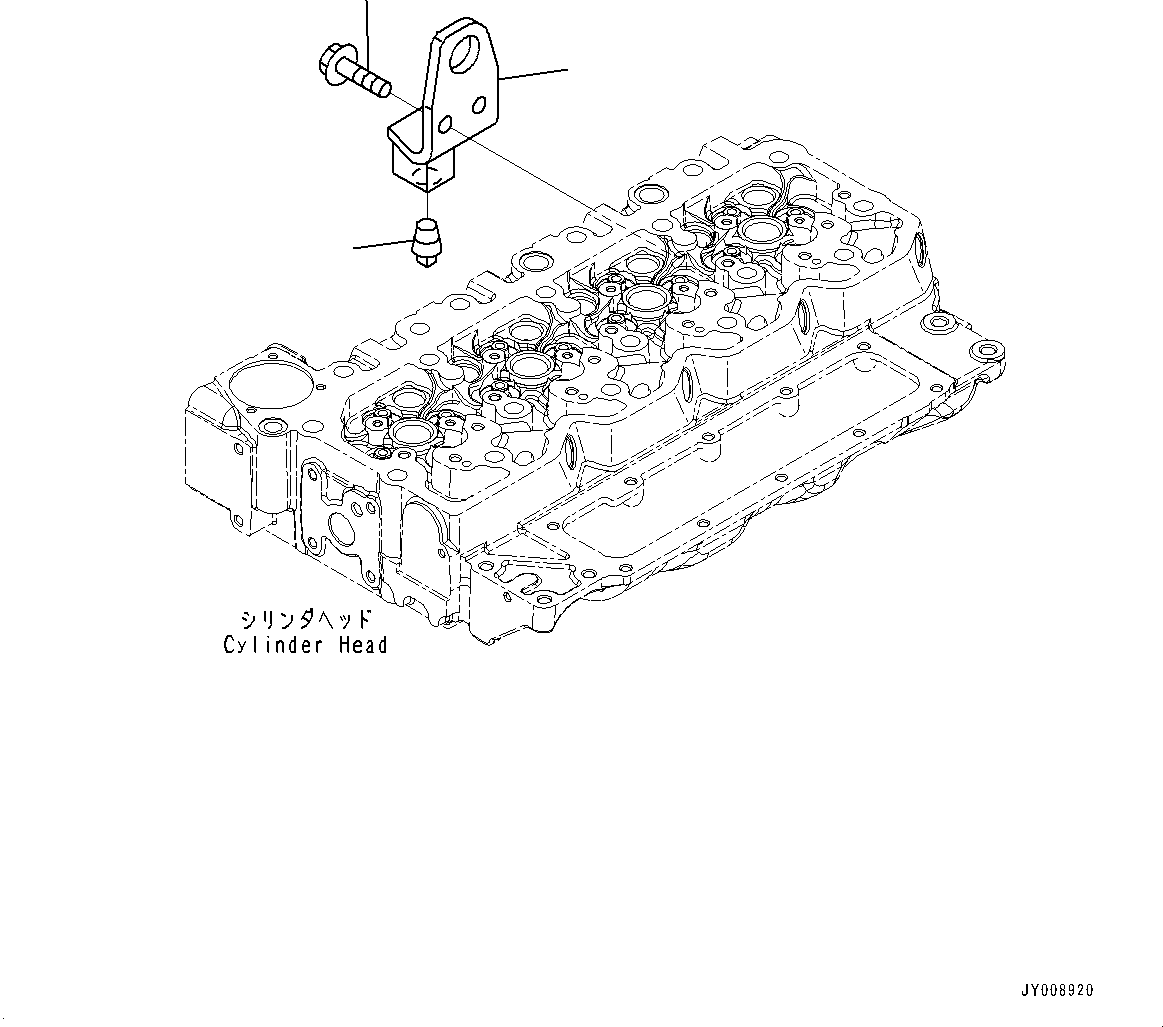 Engines Komatsu / SAA4D107E-1AA S/N 26513014-UP (For D39EX-22/D39PX-22)(0000117c) / Lifting Arrangement (#26513014-)(A017001 : A1050-001001)