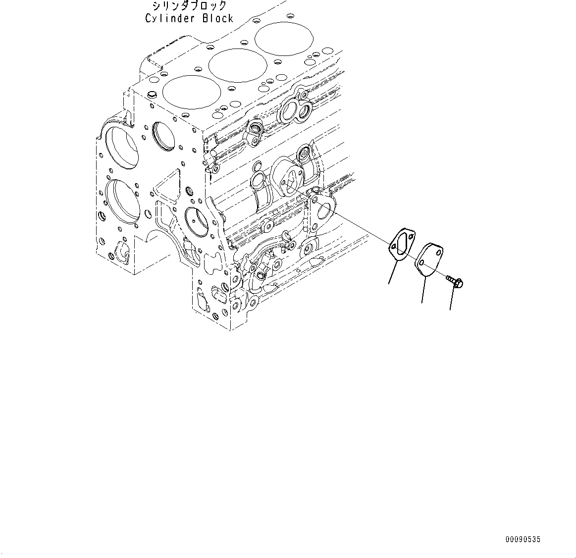 Engines Komatsu / SAA4D107E-1AA S/N 26513014-UP (For D39EX-22/D39PX-22)(0000117c) / Fuel System Related Parts (#26519679-)(D003001 : AFP10-002001)