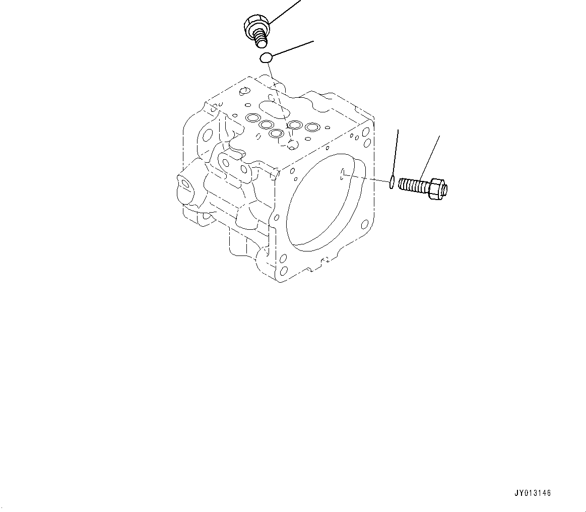 Excavators Komatsu / PC45MR-3 S/N 5001-UP (North America Spec.)(0000125c) / Engine Unit, Inner Parts (5/5) (#6201-6700)(B013011 : B9999-010010)