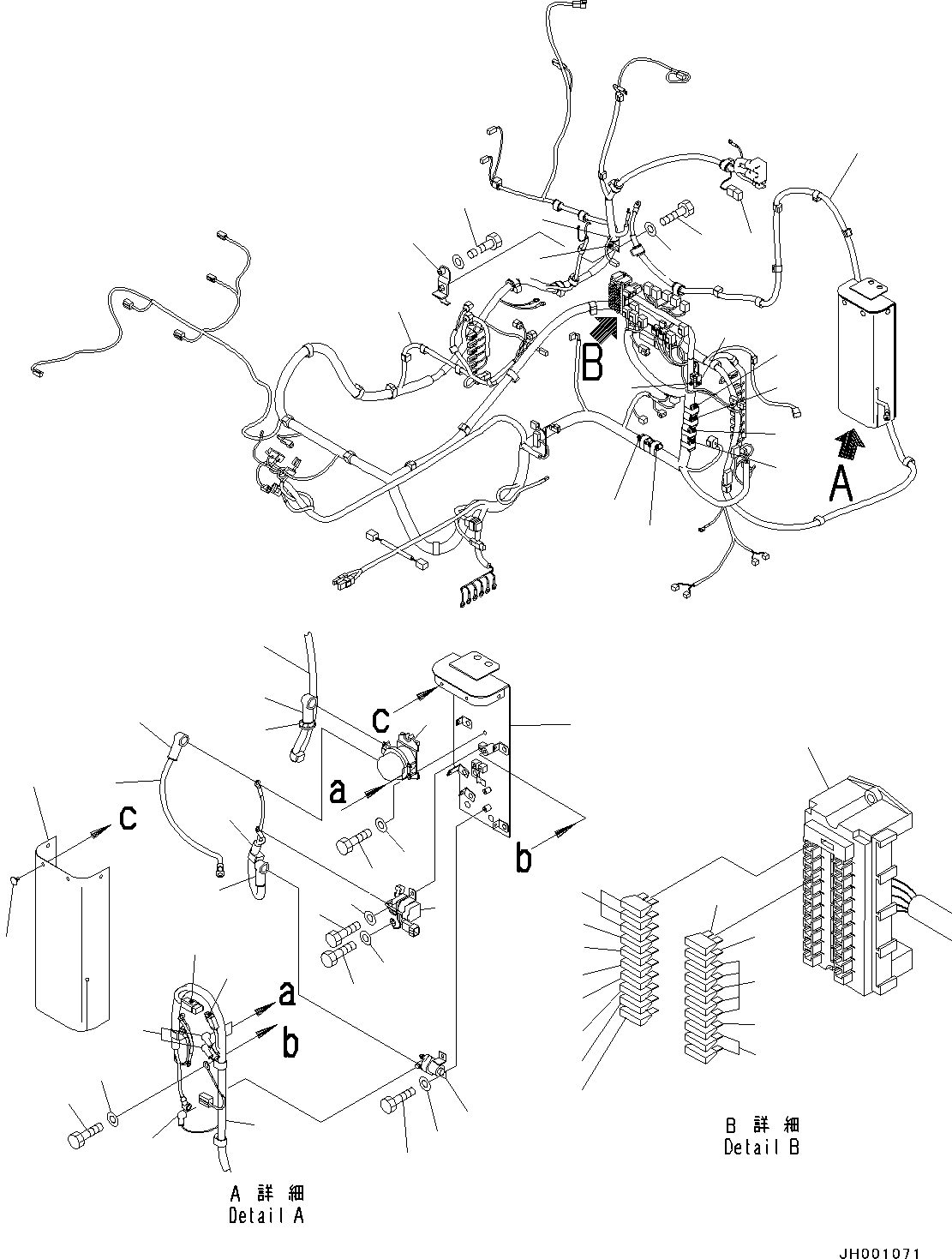 Excavators Komatsu / PC130-8 S/N 80001-UP(0000133c) / Cab, 1-actuator(#80005-)(K020033 : K1110-001031A)