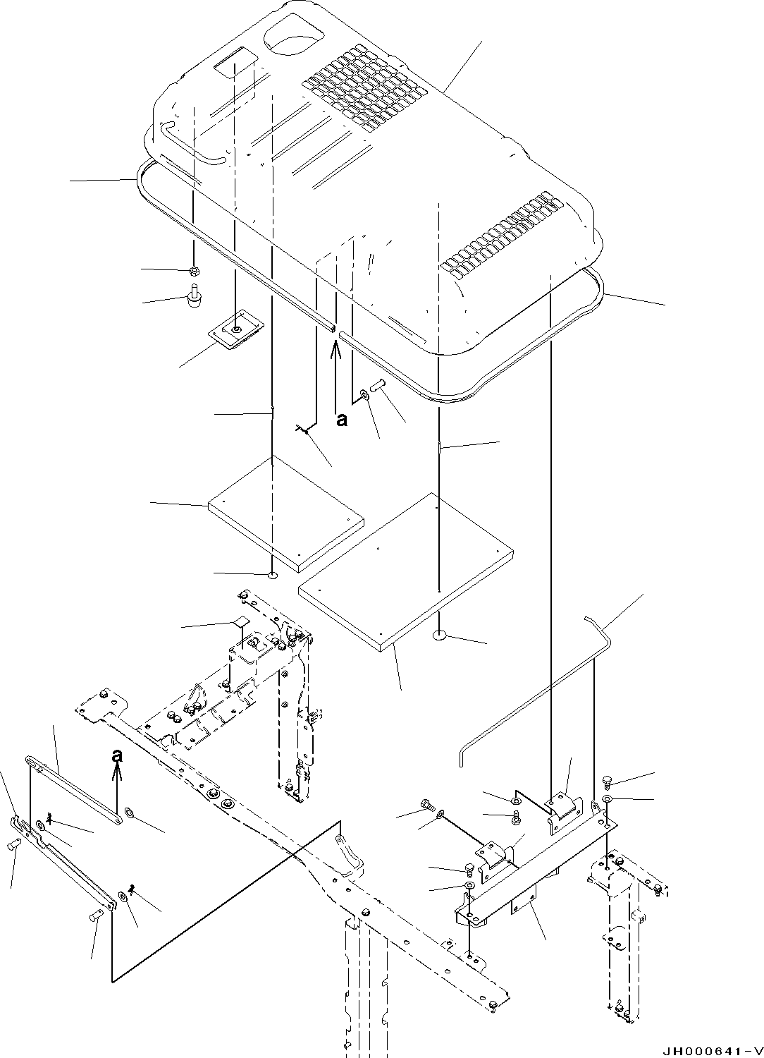 Excavators Komatsu / PC130-8 S/N C30001-UP(0000133k) / Hood(008001 : M1110-001001)