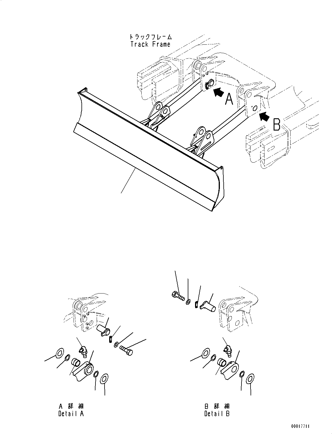 Excavators Komatsu / PC130-8 S/N C30001-UP(0000133k) / Blade, Wide(012076 : T1710-003001)