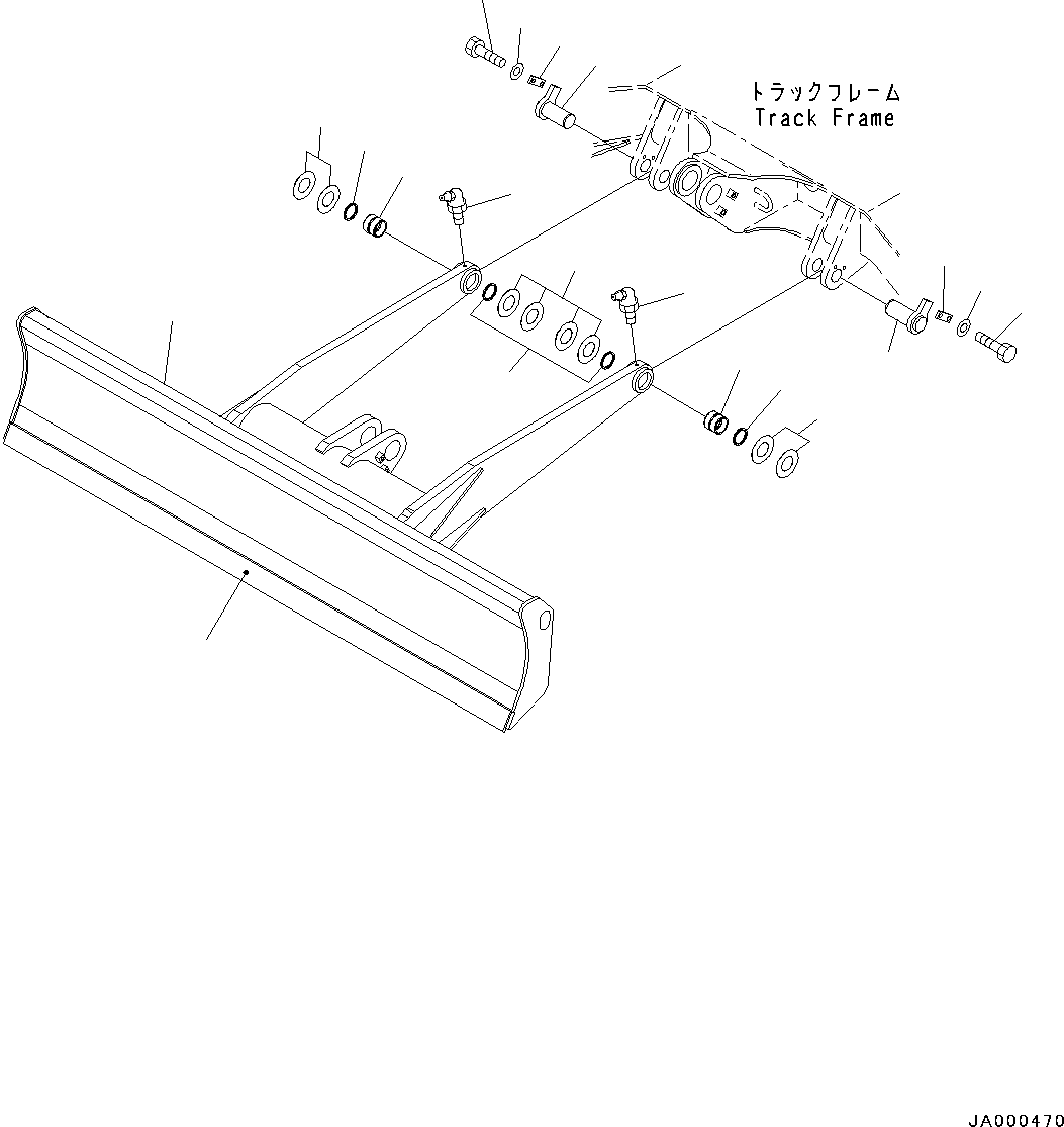 Excavators Komatsu / PC88MR-8 S/N 5001-UP (EU Spec.)(0000135c) / Bucket (#5001-)(T032001 : T1510-013001)