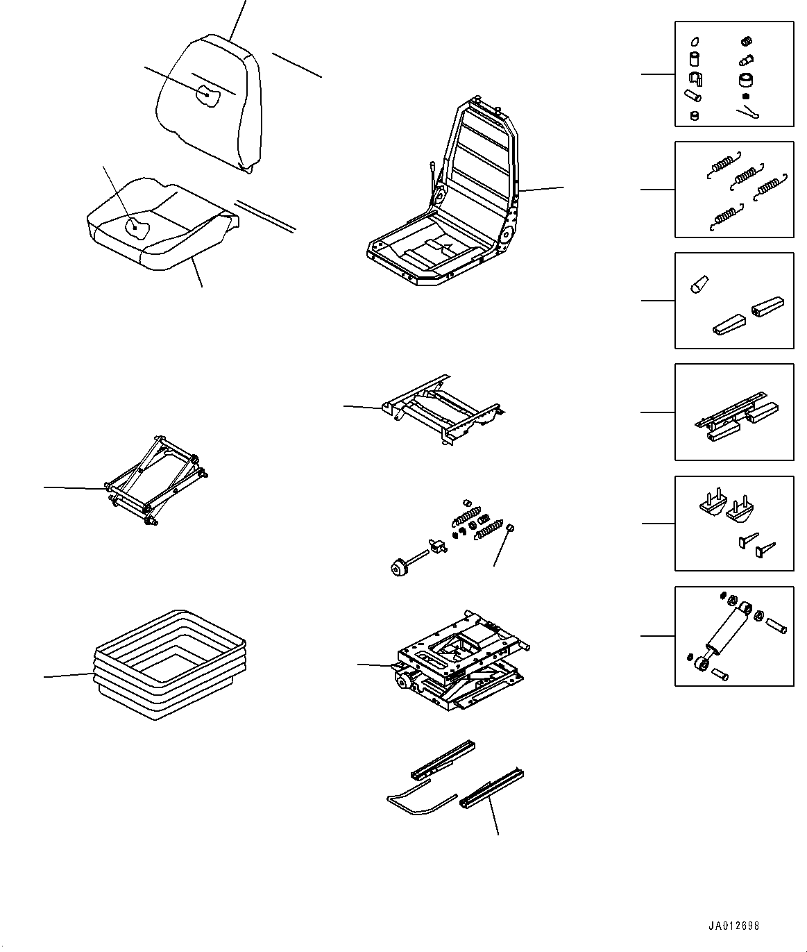 Bulldozers Komatsu / D31EX-22 S/N 60001-UP(0000137c) / Operator