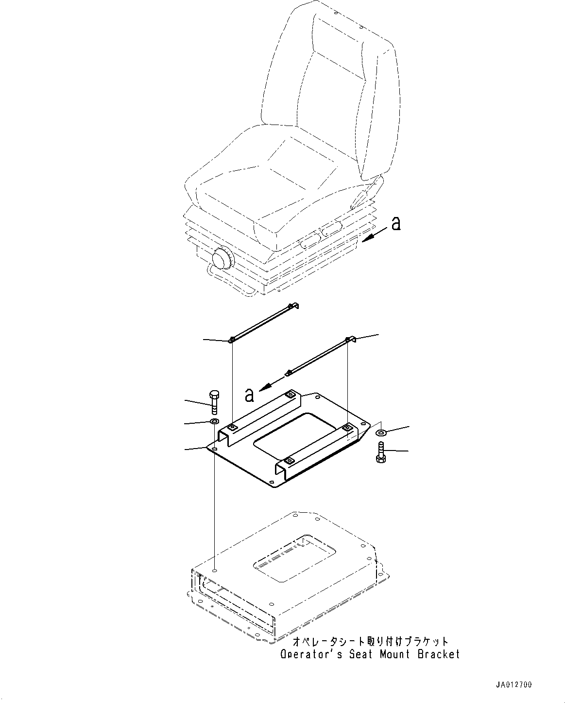 Bulldozers Komatsu / D31EX-22 S/N 60001-UP(0000137c) / Operator