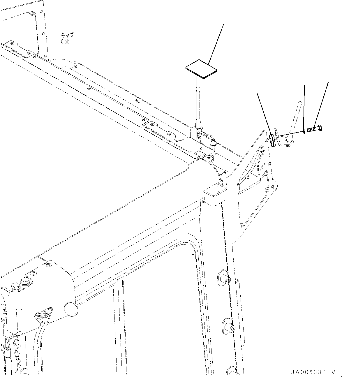 Bulldozers Komatsu / D31EX-22 S/N 60001-UP(0000137c) / ROPS Cab, KOMTRAX Less (#60607-)(K011066 : K0210-004054)