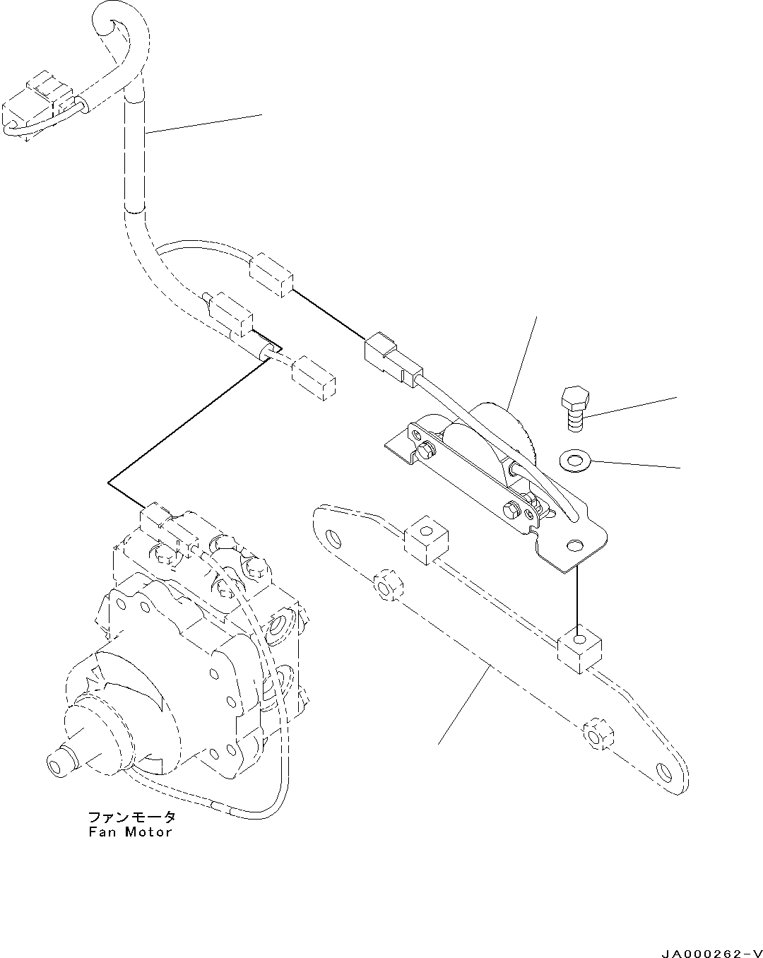 Bulldozers Komatsu / D37PX-22 S/N 60001-UP (EU Spec.)(0000142c) / Back-up Alarm (#60001-)(E009001 : E0420-001001)