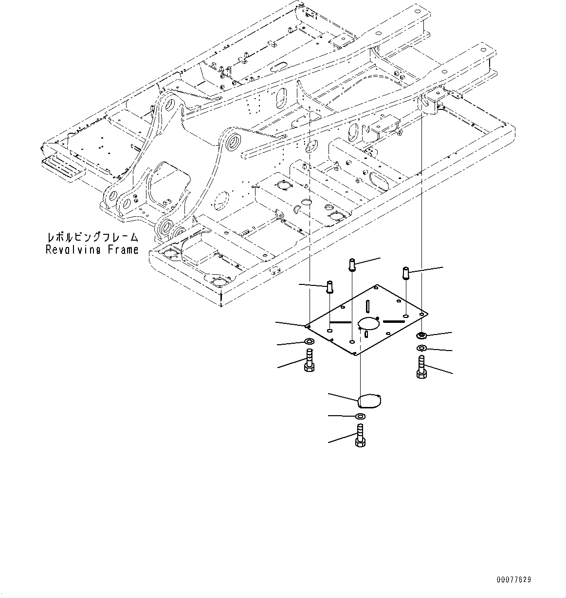 Excavators Komatsu / PC400-8 S/N 70001-UP(0000160c) / Under Cover, (2/3) (#70004-)(M027003 : M1810-003002A)