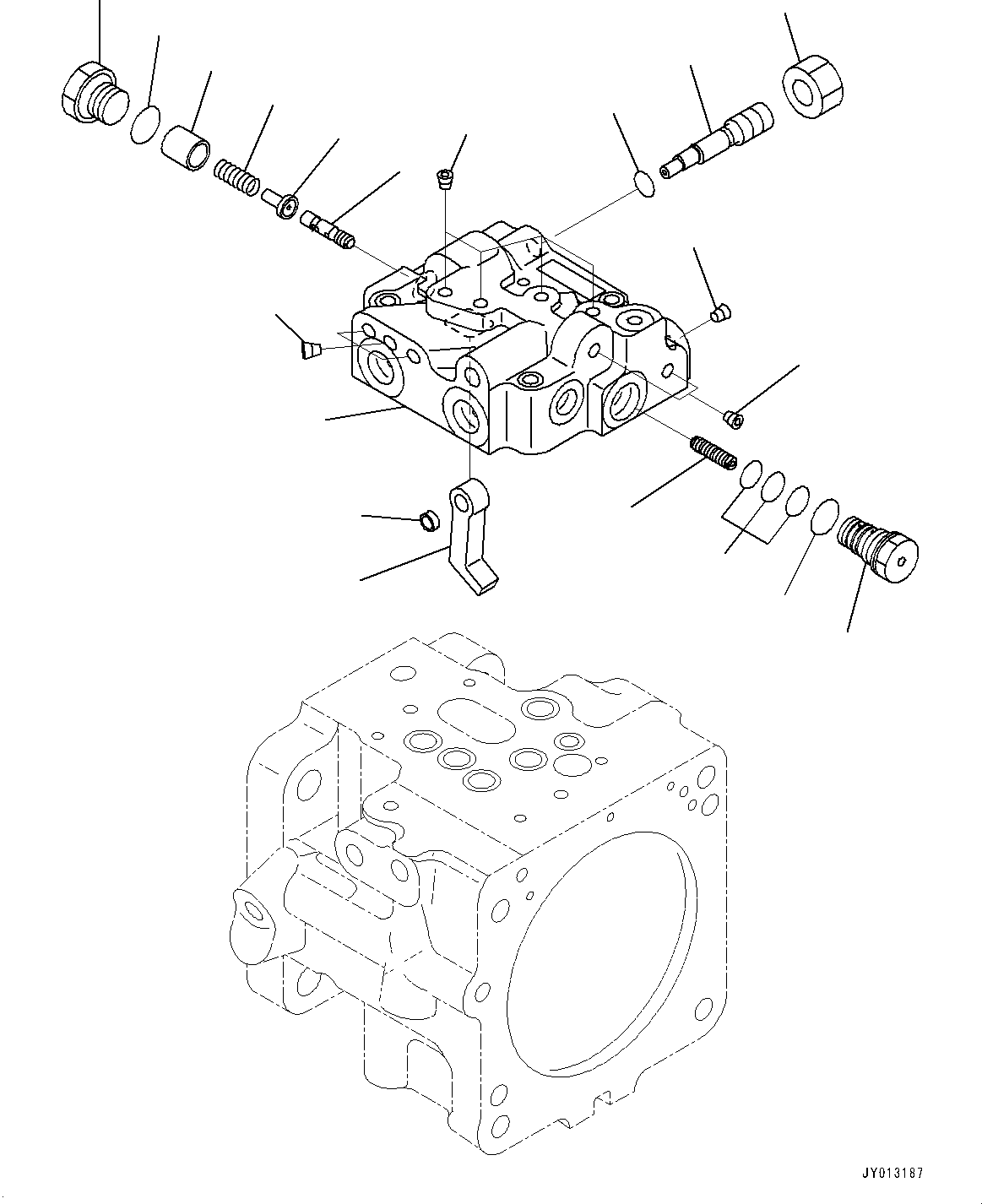 Komatsu parts book diagram for PC55MR-3 S/N 15001-UP: –ы€іОЯЭМЯ, ЛЯЅДЭ ОЯЭМЯ (3/6) (ґ ?єЭ •T)(#15415-15426)