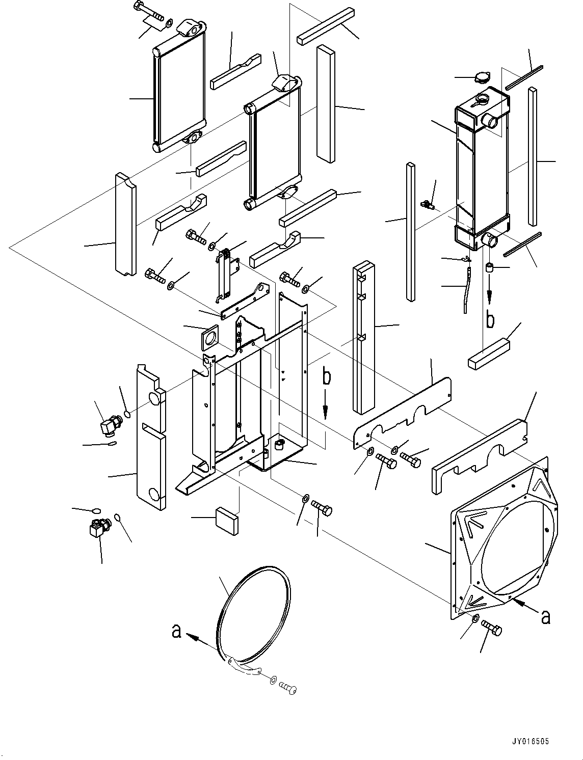 Komatsu parts book diagram for PC55MR-3 S/N 15001-UP: ё ?ШЭёЮ‘•’U, ЧјЮґ ?АҐ ?ІЩ ё ?Ч(#16501-)