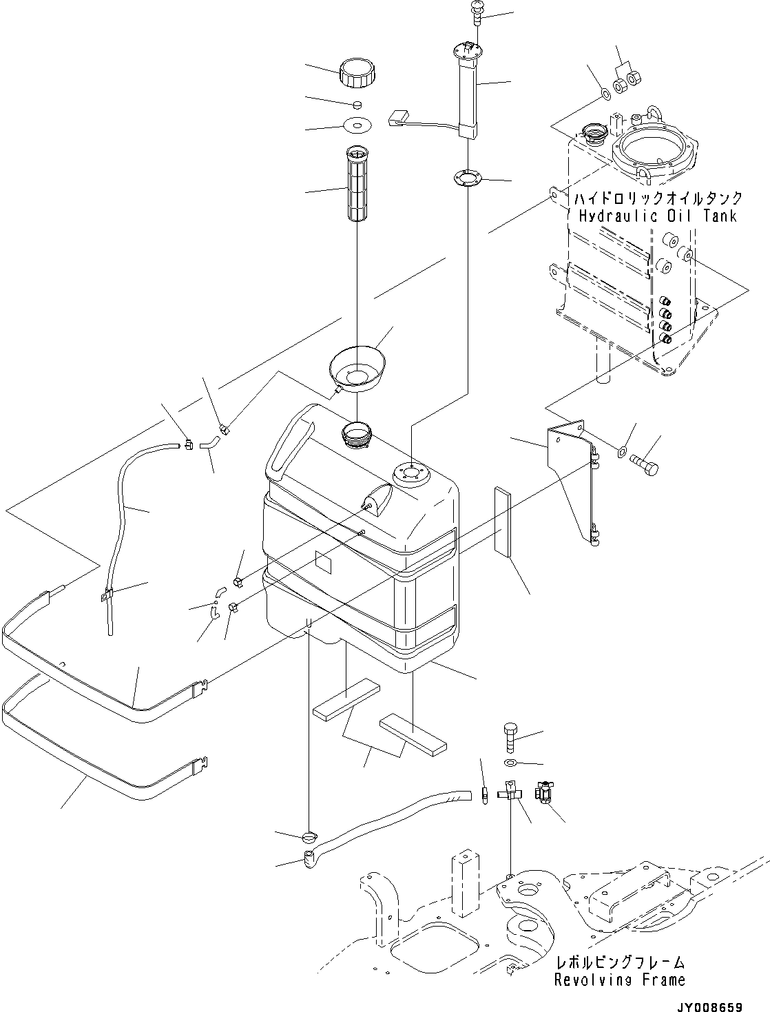 Komatsu parts book diagram for PC55MR-3 S/N 15001-UP: ”R—їАЭё, АЭё(#15001-16000)