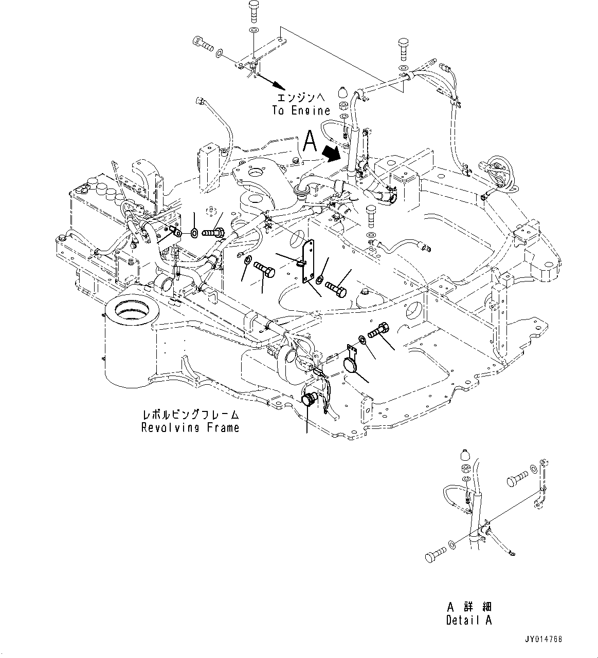 Komatsu parts book diagram for PC55MR-3 S/N 15001-UP: ґЪёДШЇё ЬІФШЭёЮК ?ИЅ, ТІЭ ЬІФШЭёЮК ?ИЅ (2/2)(#15427-16500)