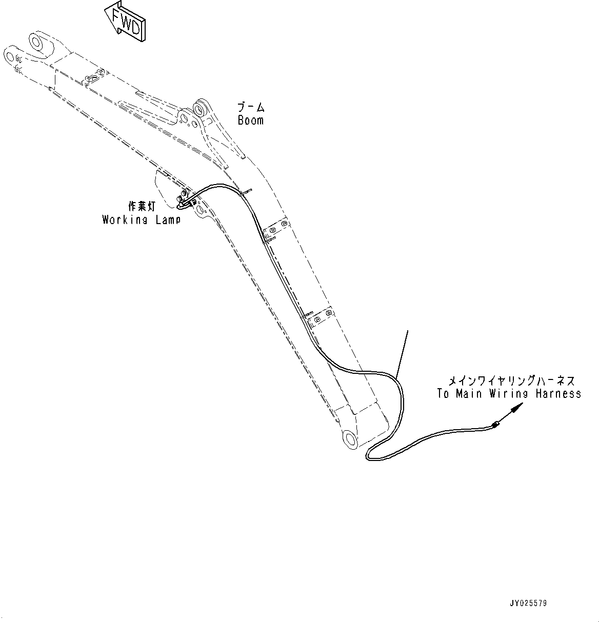 Komatsu parts book diagram for PC55MR-3 S/N 15001-UP: ‘OЏЖ“”, ЬІФШЭёЮК ?ИЅ (ROPS  ? ?МЮ •T)(#18501-)