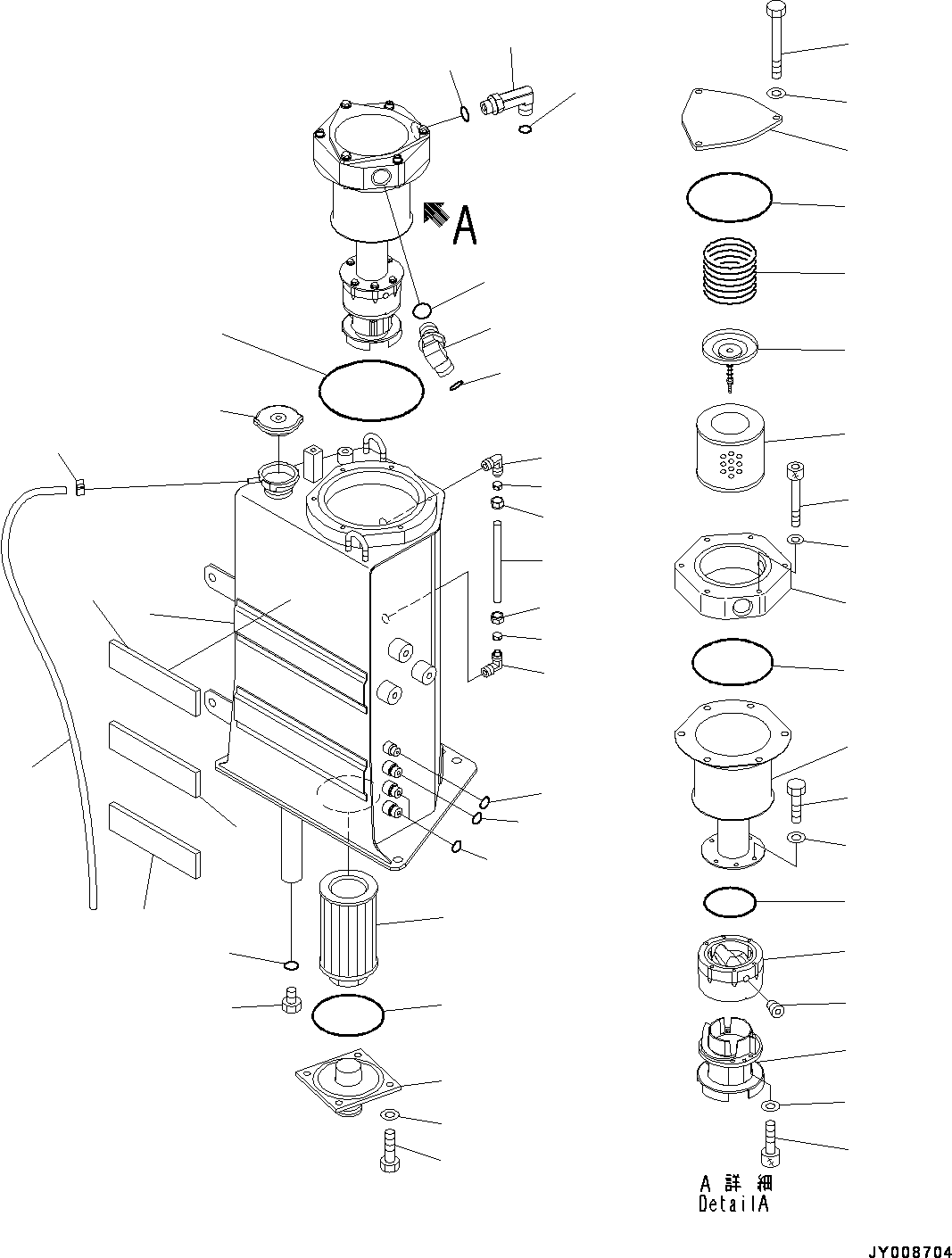 Komatsu parts book diagram for PC55MR-3 S/N 15001-UP: Ќм“ ?–ыАЭё, АЭё(#15001-15344)