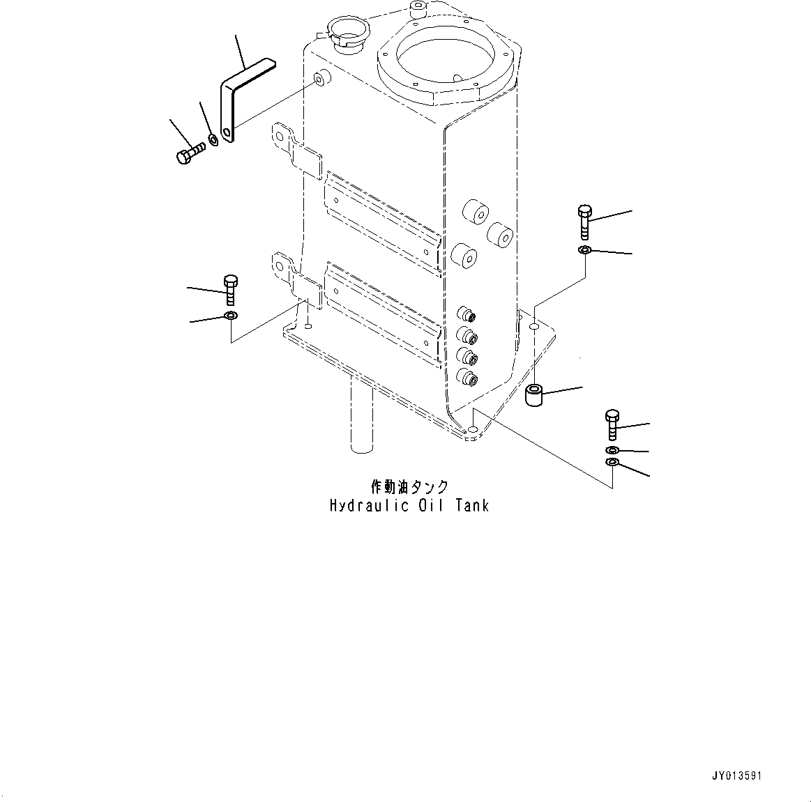 Komatsu parts book diagram for PC55MR-3 S/N 15001-UP: Ќм“ ?–ыАЭё, Ћж•T‚Ї(#15345-16000)