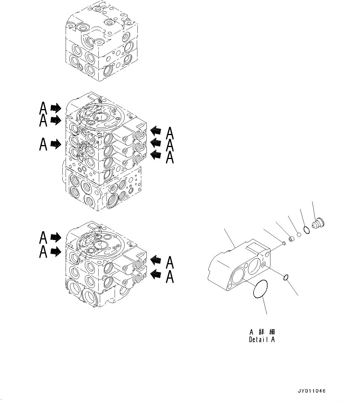 Komatsu parts book diagram for PC55MR-3 S/N 15001-UP: єЭДЫ ?Щ КЮЩМЮ, 8 КЮЩМЮ (5/21)(#16501-)