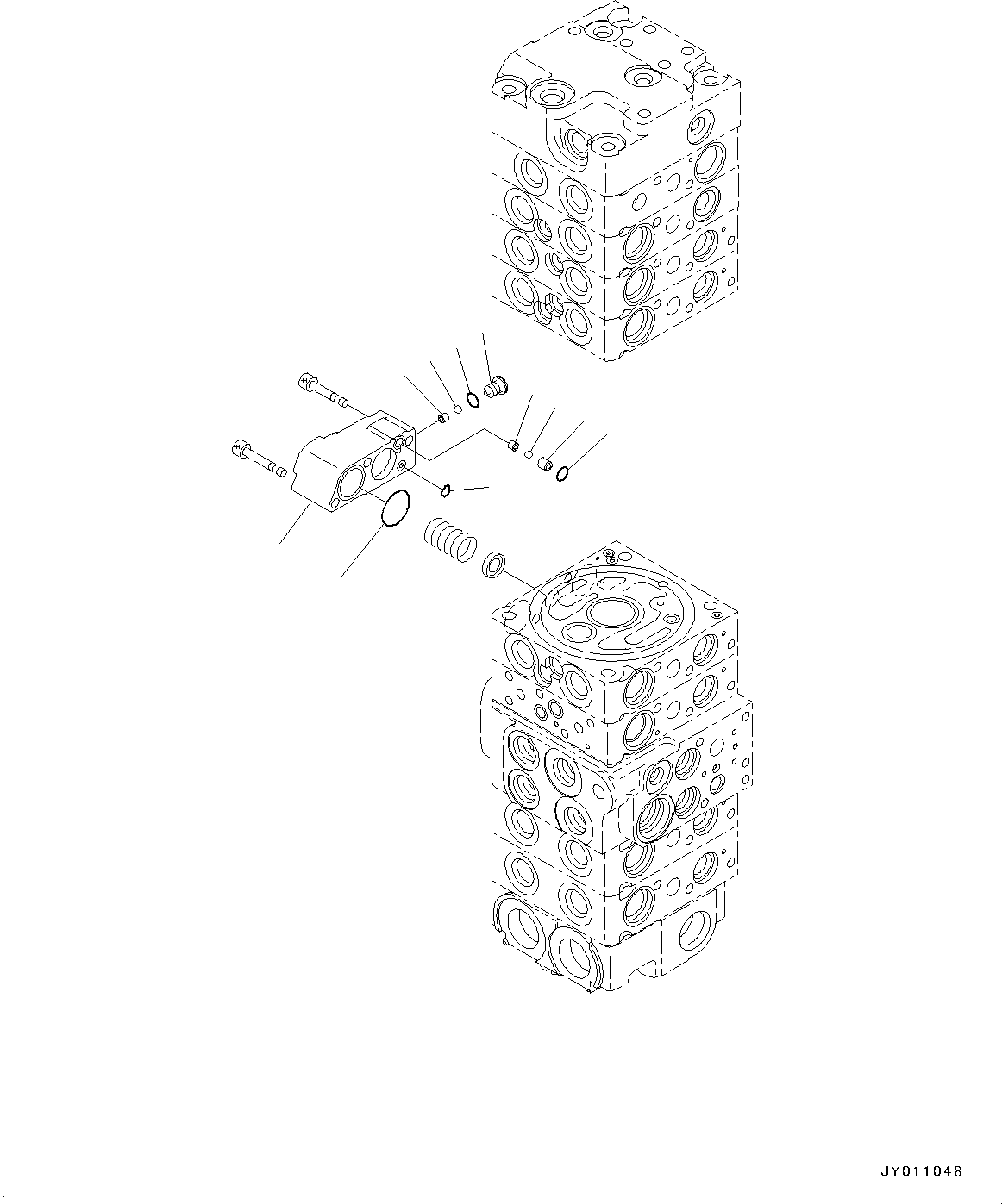 Komatsu parts book diagram for PC55MR-3 S/N 15001-UP: єЭДЫ ?Щ КЮЩМЮ, 8 КЮЩМЮ (7/21)(#16501-)