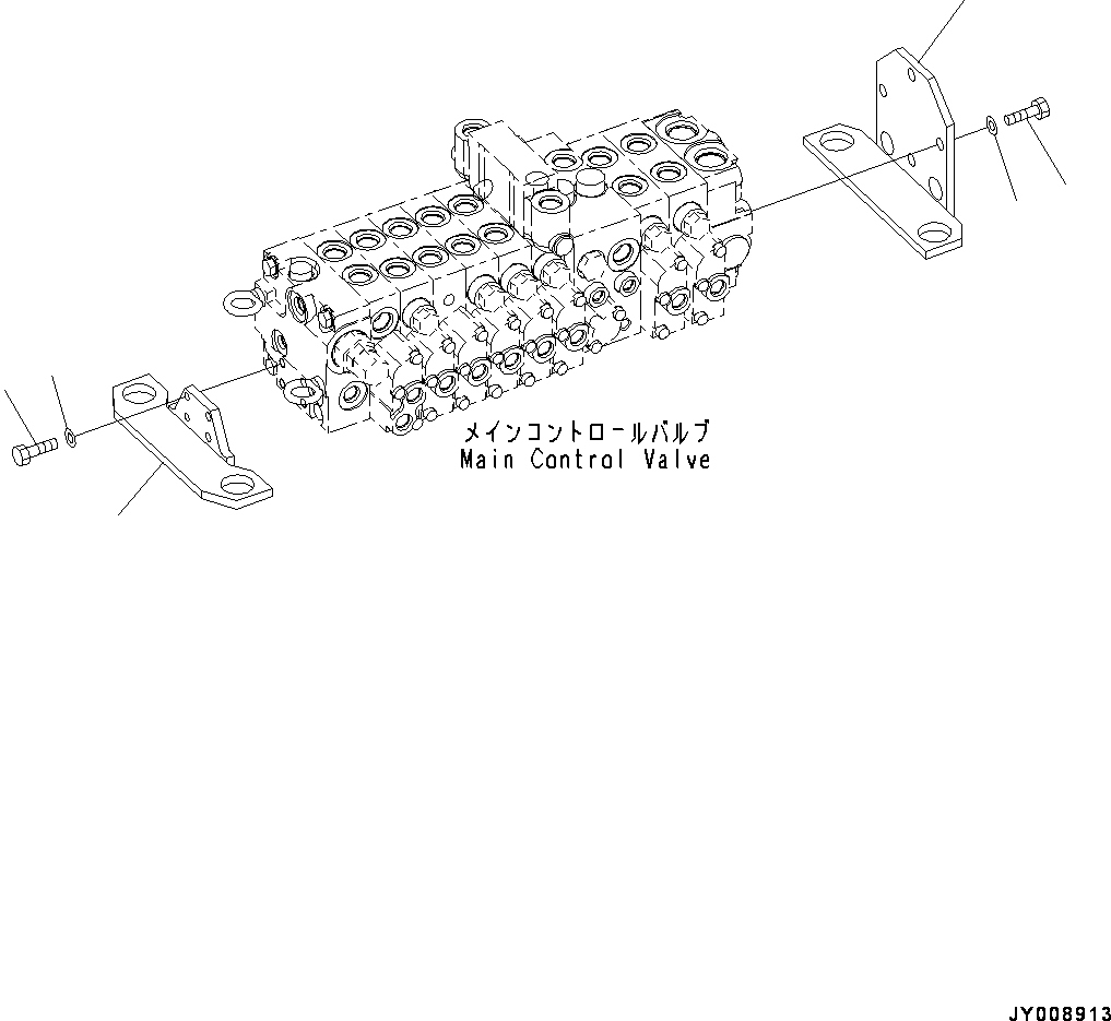 Komatsu parts book diagram for PC55MR-3 S/N 15001-UP: єЭДЫ ?Щ КЮЩМЮ, КЮЩМЮ МЮЧ№ЇД(#15001-15400)