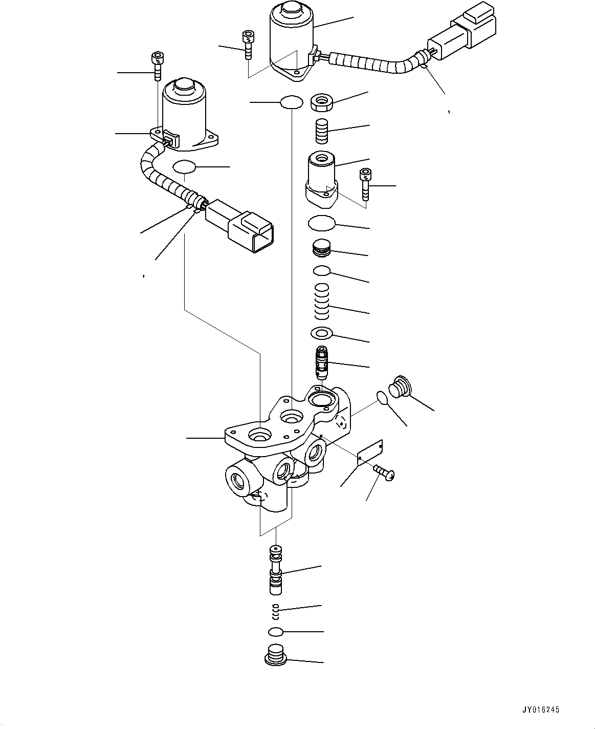 Komatsu parts book diagram for PC55MR-3 S/N 15001-UP: єЭДЫ ?Щ КЮЩМЮ, їЪЙІДЮ КЮЩМЮ(#15240-15400)