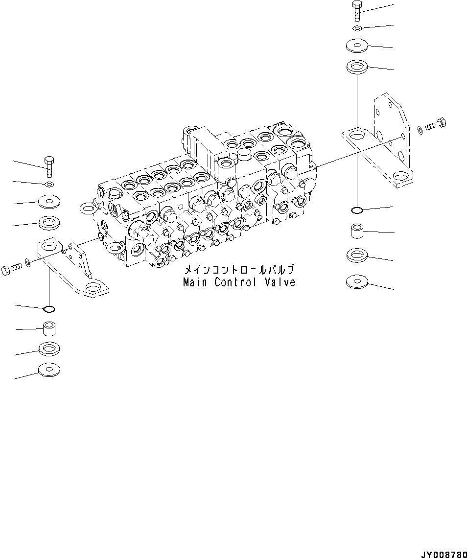 Komatsu parts book diagram for PC55MR-3 S/N 15001-UP: єЭДЫ ?Щ КЮЩМЮ, Ћж•T‚Ї(#15401-16000)