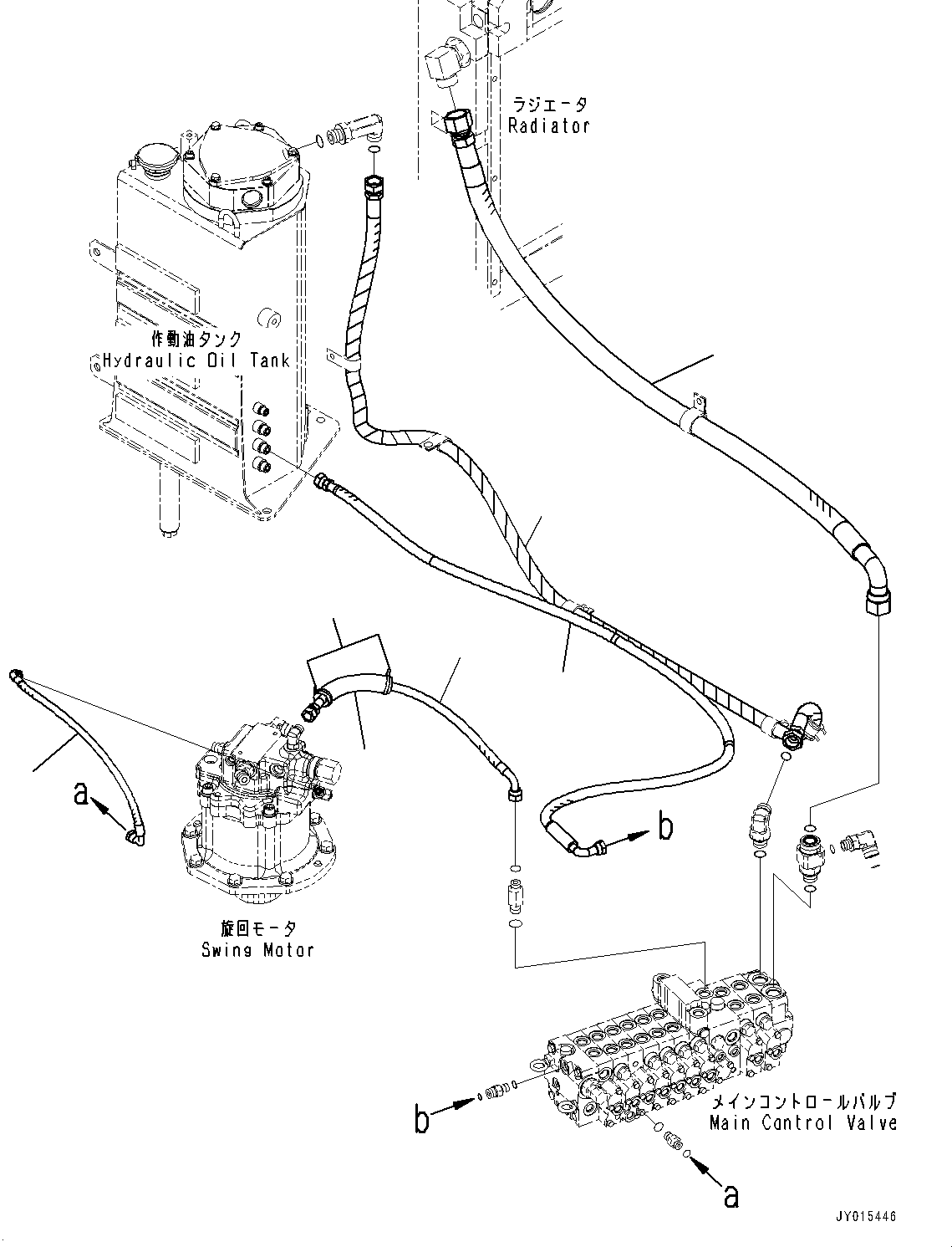 Komatsu parts book diagram for PC55MR-3 S/N 15001-UP: єЭДЫ ?Щ КЮЩМЮ, ША ?Э ”ZЉЗ(#16501-)