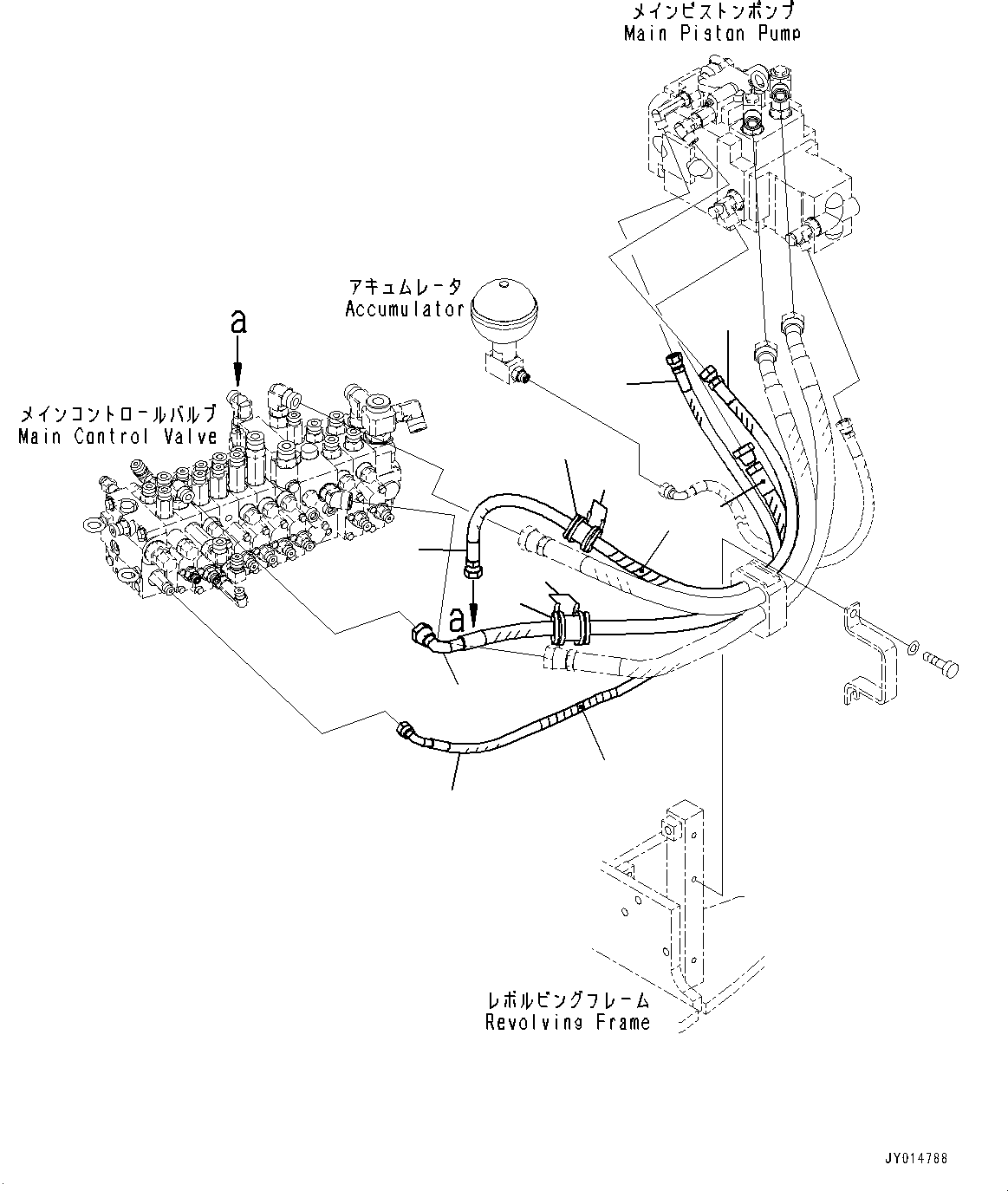 Komatsu parts book diagram for PC55MR-3 S/N 15001-UP: єЭДЫ ?Щ КЮЩМЮ, ГЮШКЮШ ”ZЉЗ(#16001-16000)