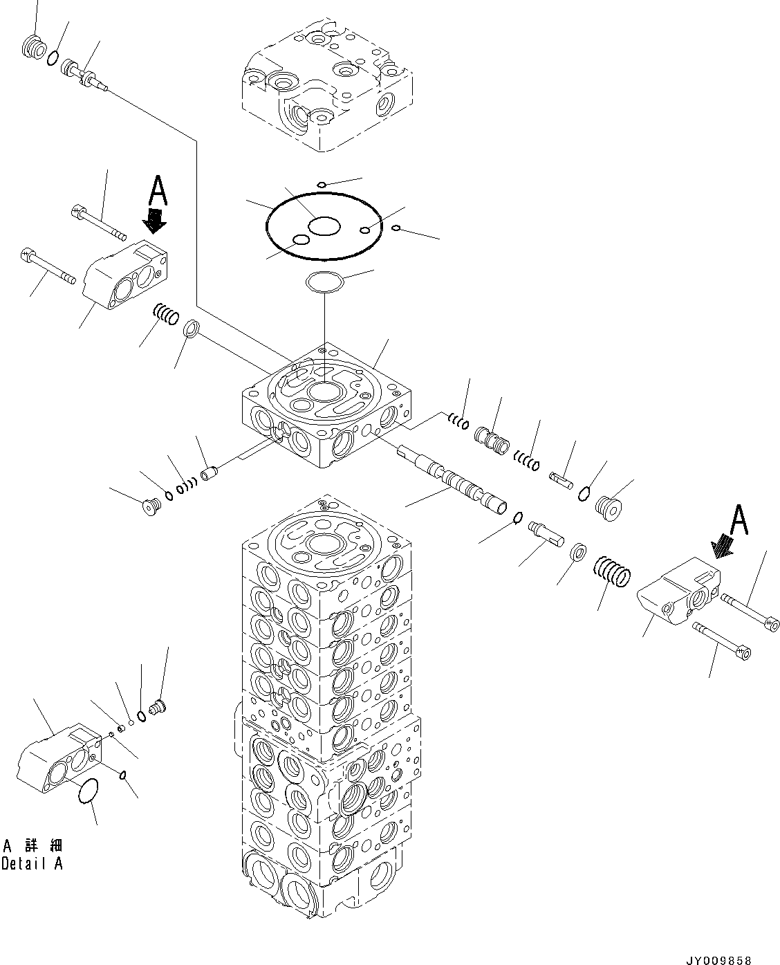 Komatsu parts book diagram for PC55MR-3 S/N 15001-UP: єЭДЫ ?Щ КЮЩМЮ, 9 КЮЩМЮ (22/23)(#16501-)