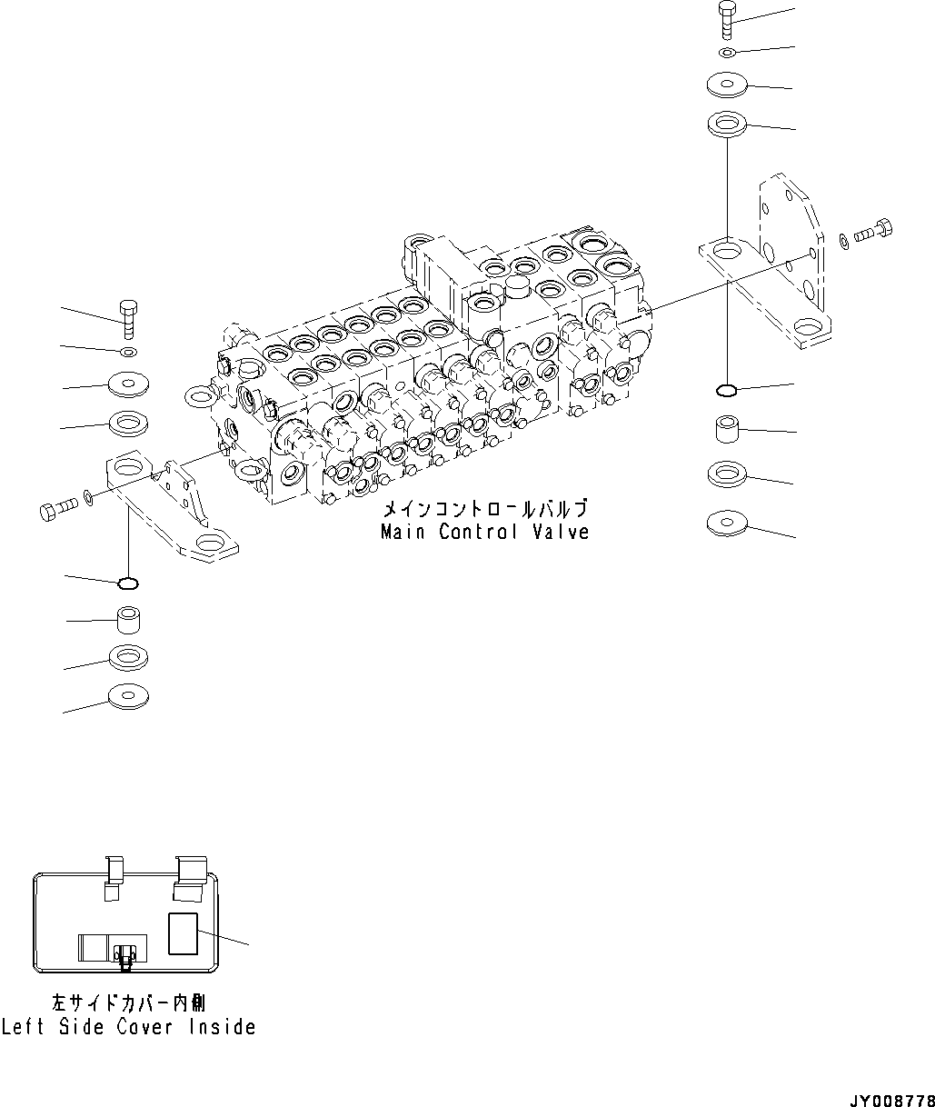 Komatsu parts book diagram for PC55MR-3 S/N 15001-UP: єЭДЫ ?Щ КЮЩМЮ, Ћж•T‚Ї(#15001-15400)