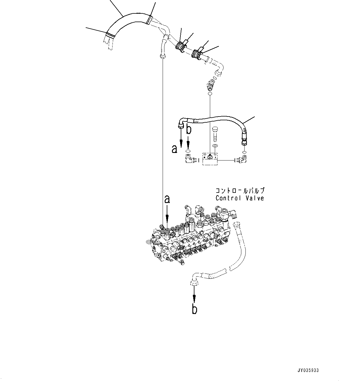 Komatsu parts book diagram for PC55MR-3 S/N 15001-UP: єЭДЫ ?Щ КЮЩМЮ,  ?АЇБТЭД ”ZЉЗ (1 ? ?ЛЮЅКЮЩМЮ)(#16001-16102)