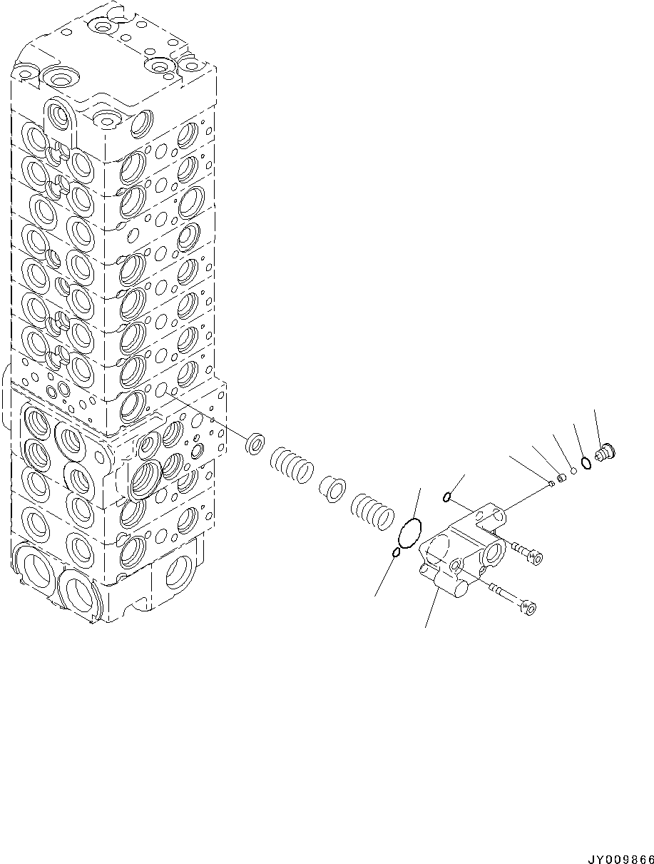 Komatsu parts book diagram for PC55MR-3 S/N 15001-UP: єЭДЫ ?Щ КЮЩМЮ, 10 КЮЩМЮ (6/25)(#16501-)