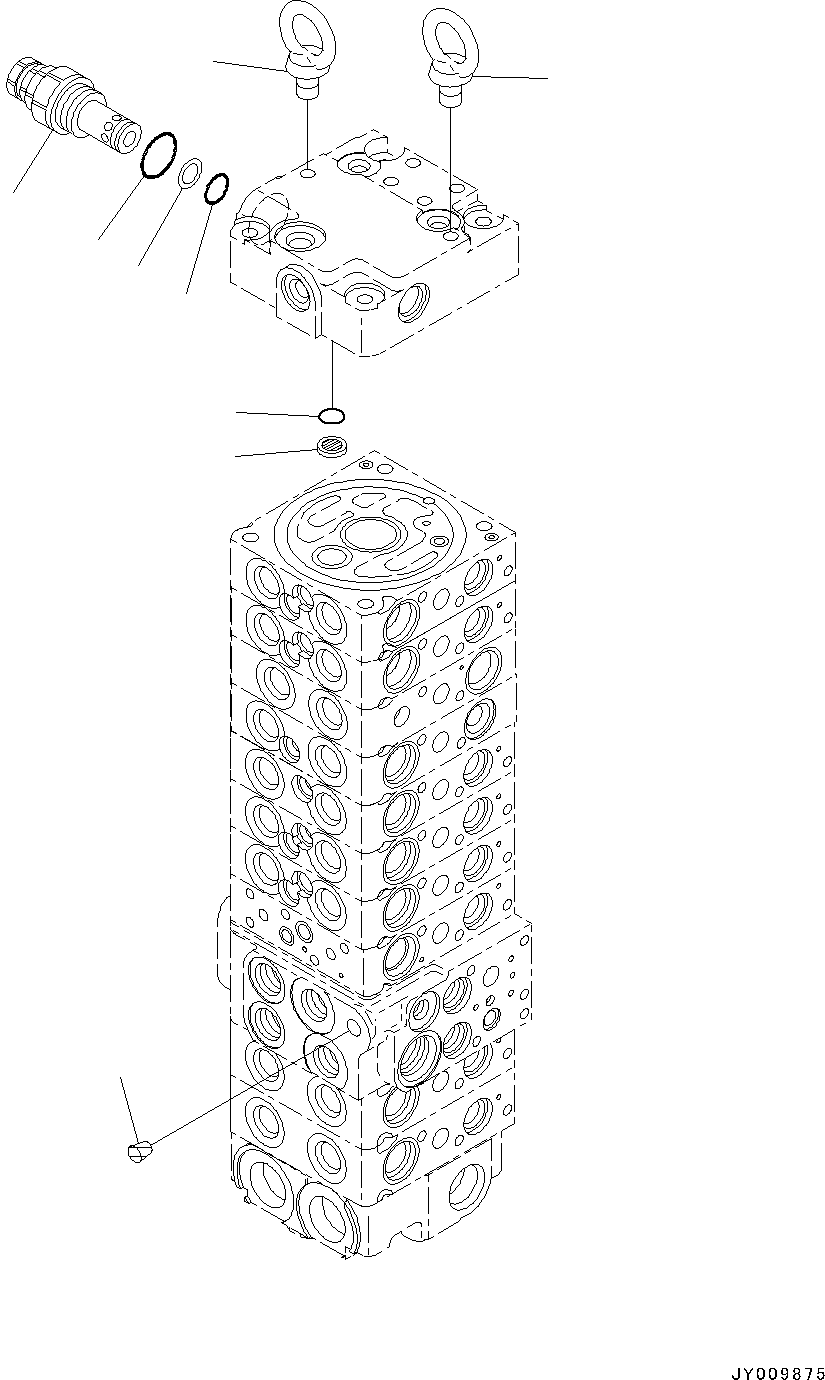 Komatsu parts book diagram for PC55MR-3 S/N 15001-UP: єЭДЫ ?Щ КЮЩМЮ, 10 КЮЩМЮ (21/25)(#16501-)