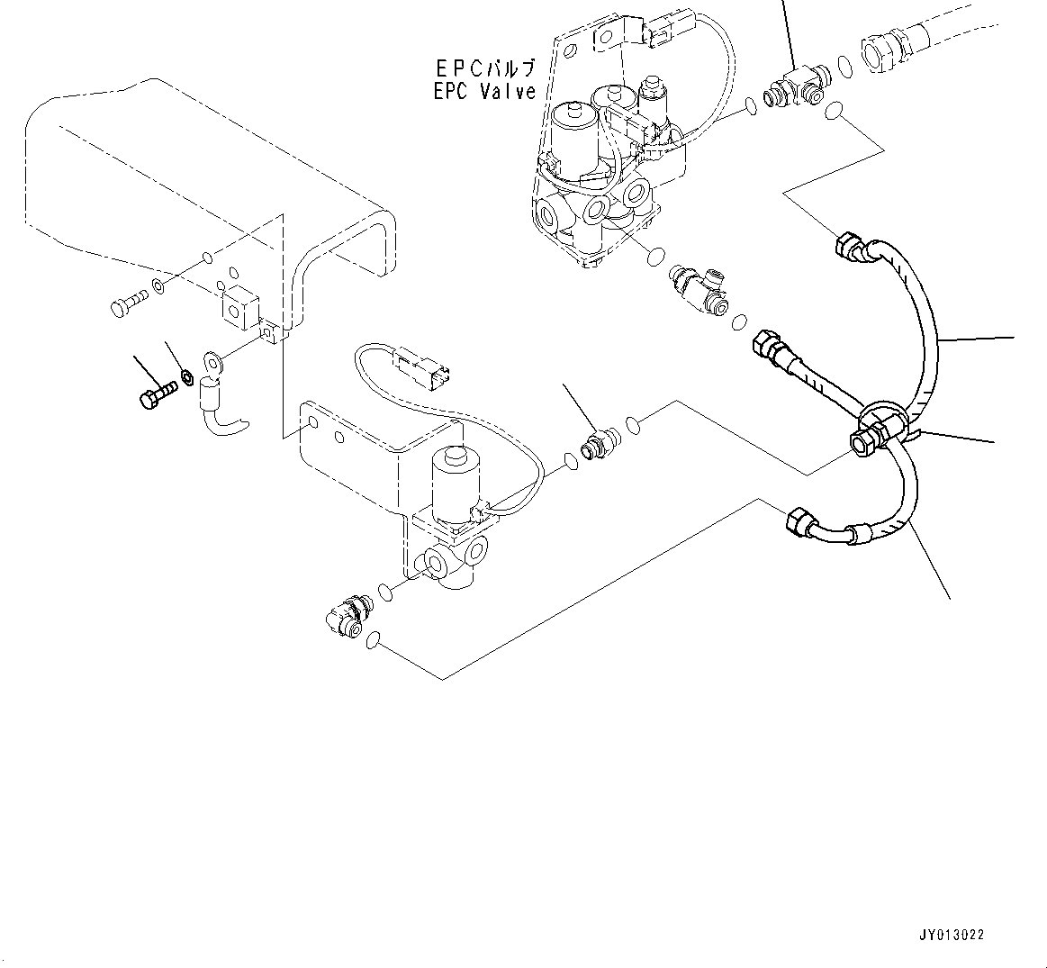 Komatsu parts book diagram for PC55MR-3 S/N 15001-UP: єЭДЫ ?Щ КЮЩМЮ, ‘ќђЭ”ZЉЗ(#15001-15400)