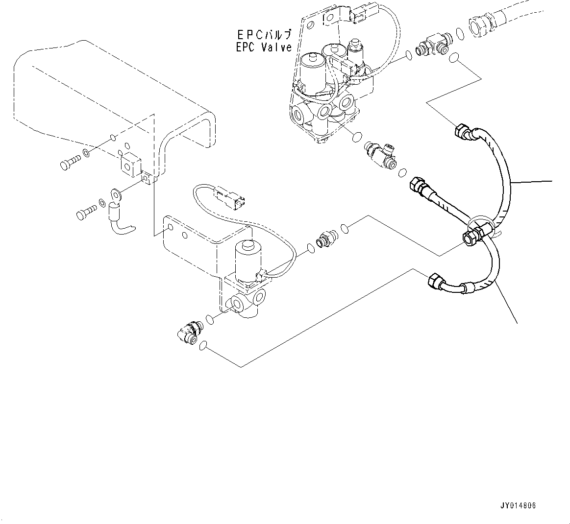 Komatsu parts book diagram for PC55MR-3 S/N 15001-UP: єЭДЫ ?Щ КЮЩМЮ, ‘ќђЭ”ZЉЗ(#16501-)