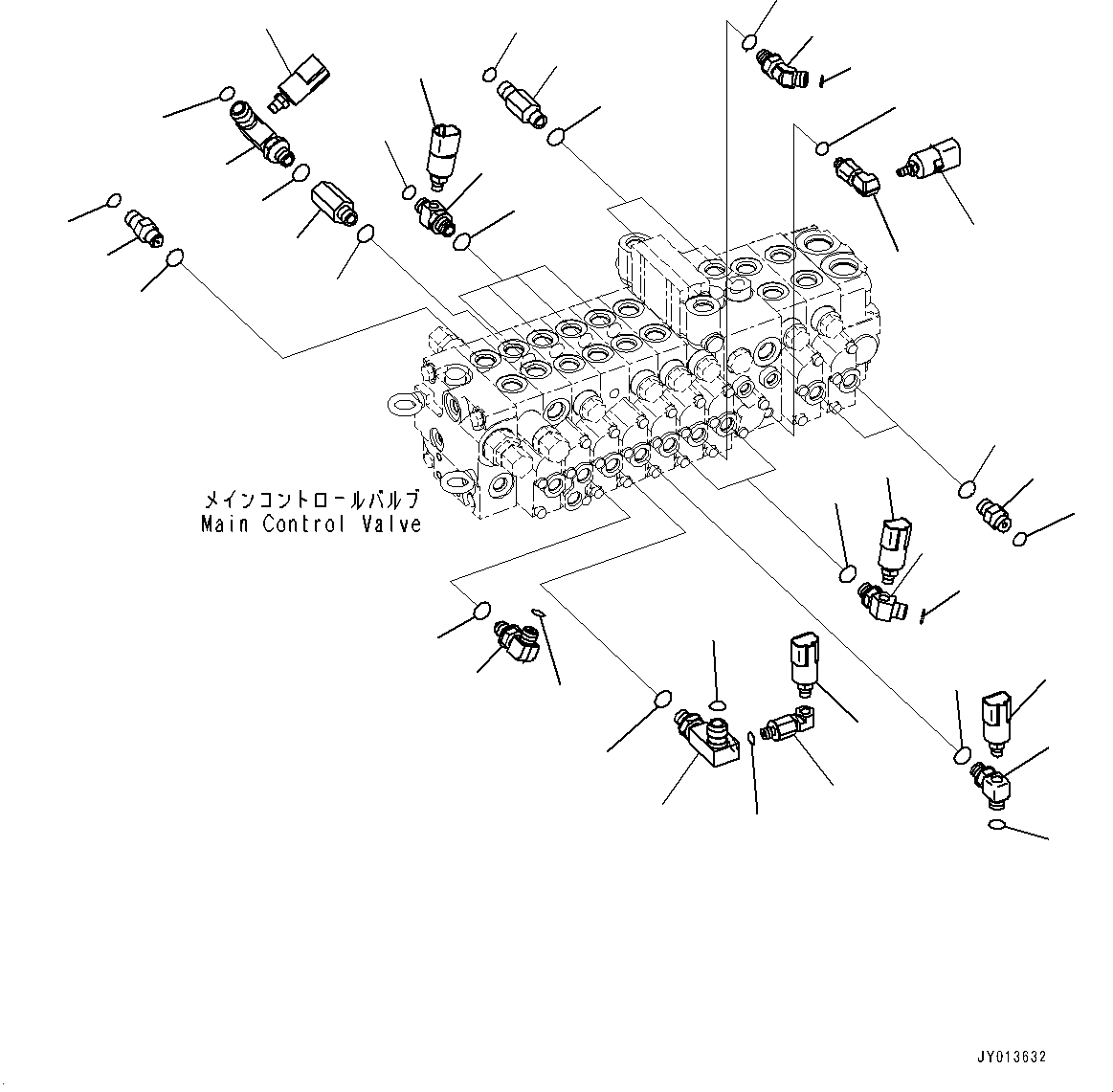 Komatsu parts book diagram for PC55MR-3 S/N 15001-UP: єЭДЫ ?Щ КЮЩМЮ, єИёГЁЭёЮ •”•I (3/3) (9 ЅМЯ ?Щ, 1‘ќђЭ  ?ёБ ?ґ ?А”ZЉЗ,  ? ?Д ГЮѕЧЪ ?А —P)(#15001-15400)