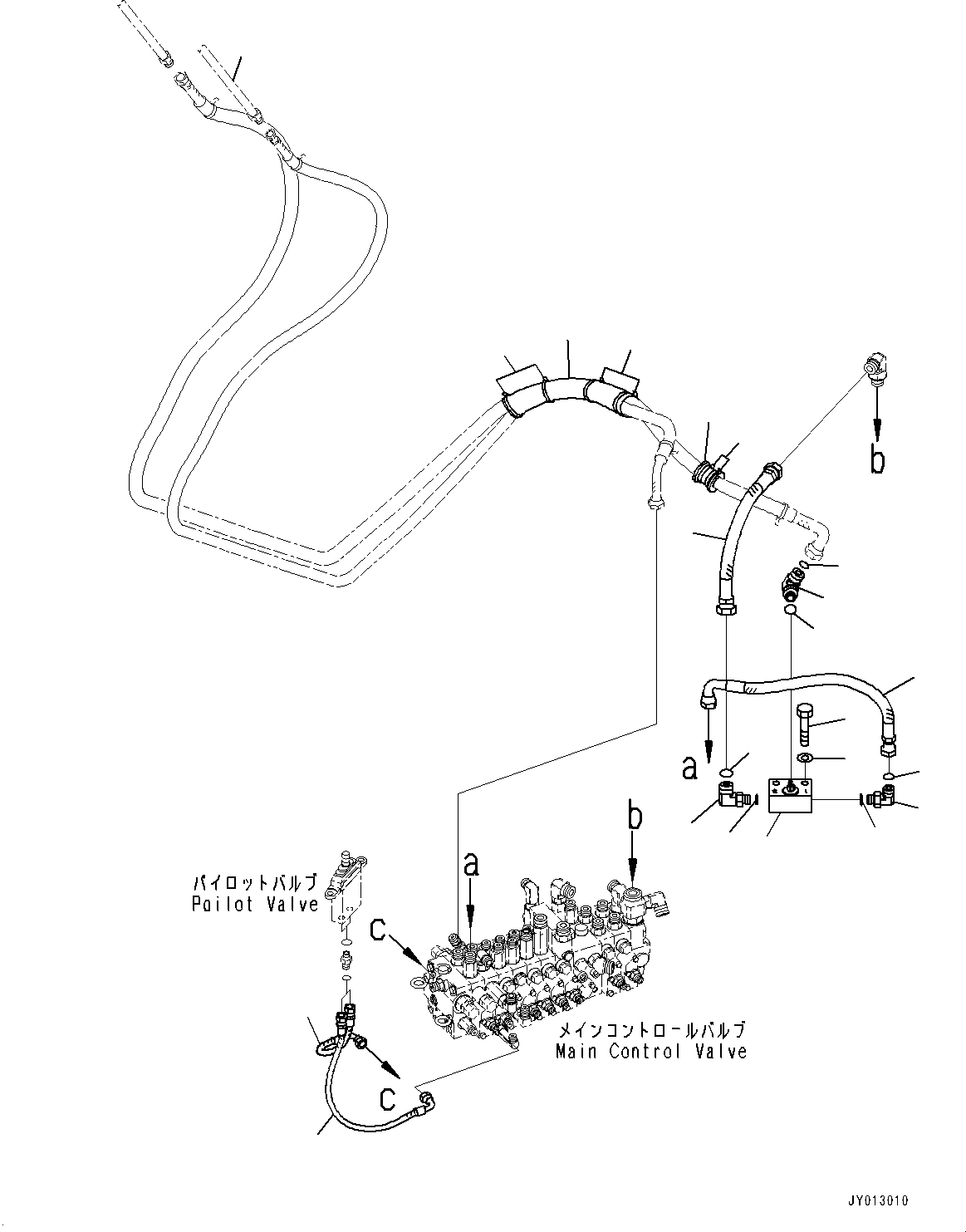 Komatsu parts book diagram for PC55MR-3 S/N 15001-UP: єЭДЫ ?Щ КЮЩМЮ,  ?АЇБТЭД ”ZЉЗ ( ? ?Д ГЮѕЧЪ ?А •T)(#15001-15400)