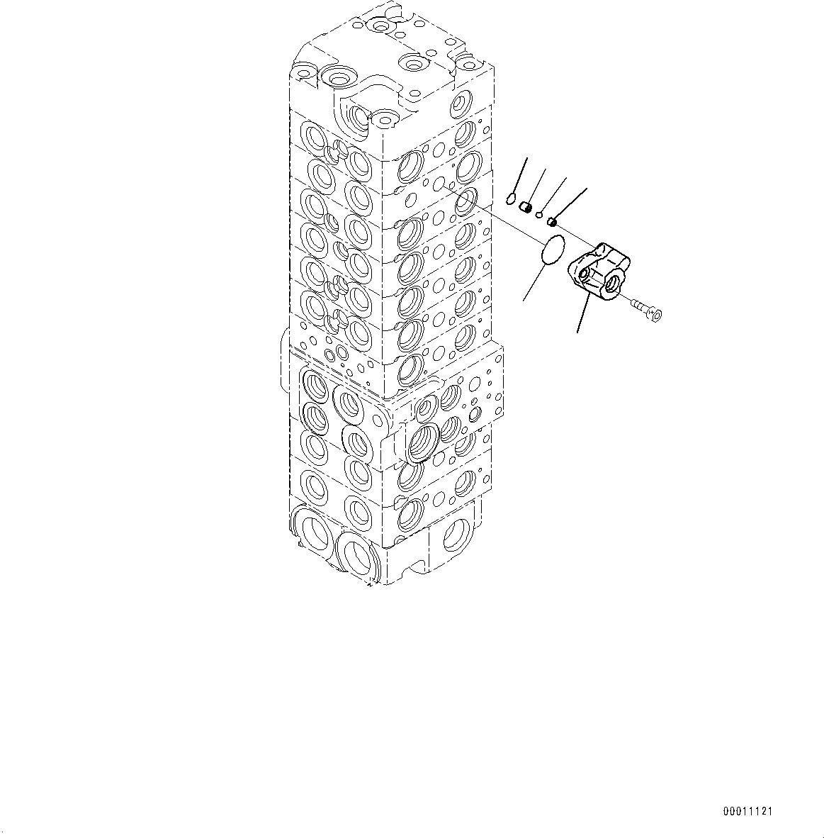 Komatsu parts book diagram for PC55MR-3 S/N 15001-UP: єЭДЫ ?Щ КЮЩМЮ, 9 КЮЩМЮ (9/23)(#16501-)