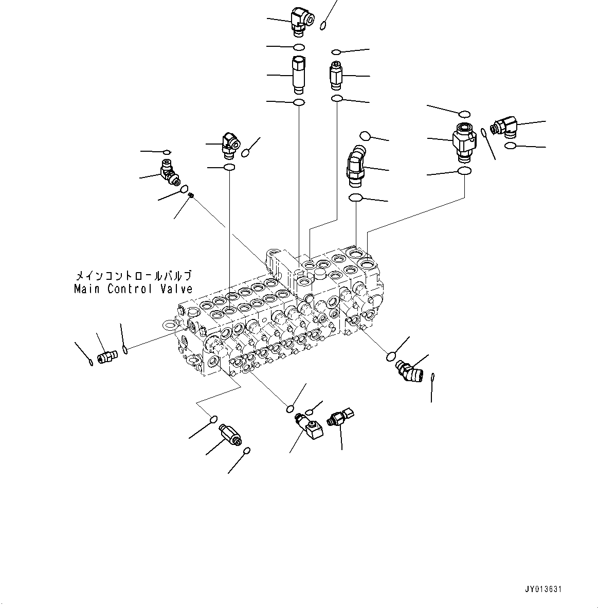 Komatsu parts book diagram for PC55MR-3 S/N 15001-UP: єЭДЫ ?Щ КЮЩМЮ, єИёГЁЭёЮ •”•I (1/3) (9 ЅМЯ ?Щ, 1‘ќђЭ  ?ёБ ?ґ ?А”ZЉЗ,  ? ?Д ГЮѕЧЪ ?А •T)(#16501-)