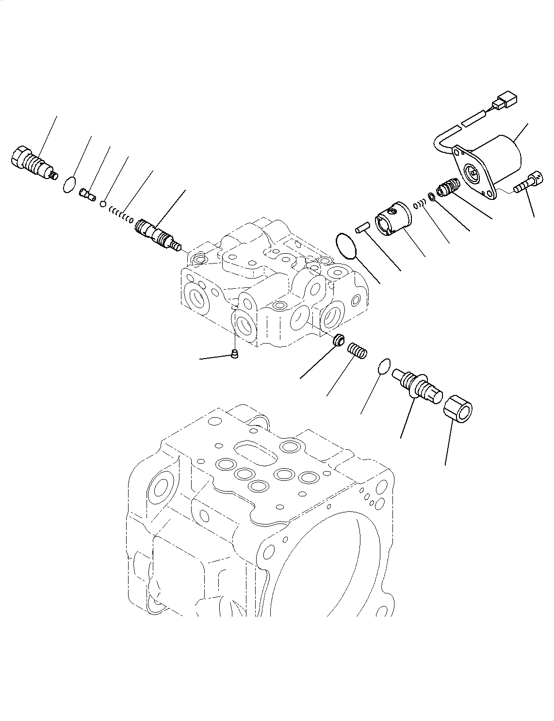 Komatsu parts book diagram for PC55MR-3 S/N 15001-UP: –ы€іОЯЭМЯ, ЛЯЅДЭ ОЯЭМЯ (4/6) (ґ ?єЭ •T)(#15001-15414)