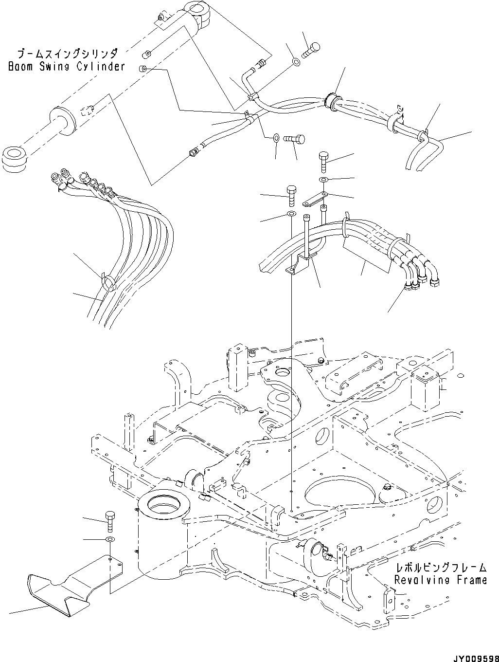 Komatsu parts book diagram for PC55MR-3 S/N 15001-UP: ?ёБ ?ґ ?А ”ZЉЗ, О ?Ѕ ёЧЭМЯ(#15001-15400)