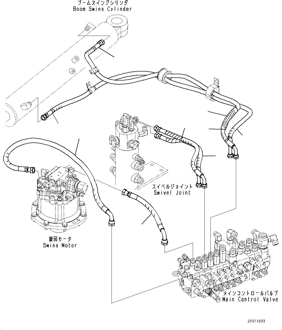 Komatsu parts book diagram for PC55MR-3 S/N 15001-UP: ?ёБ ?ґ ?А ”ZЉЗ, МЮ ?С ЅІЭёЮ јШЭАЮ, ‘–ЌS, ђщ‰сУ ?А(#15401-16000)