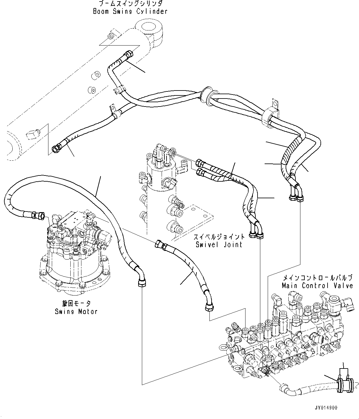 Komatsu parts book diagram for PC55MR-3 S/N 15001-UP: ?ёБ ?ґ ?А ”ZЉЗ, МЮ ?С ЅІЭёЮ јШЭАЮ, ‘–ЌS, ђщ‰сУ ?А(#16001-16500)