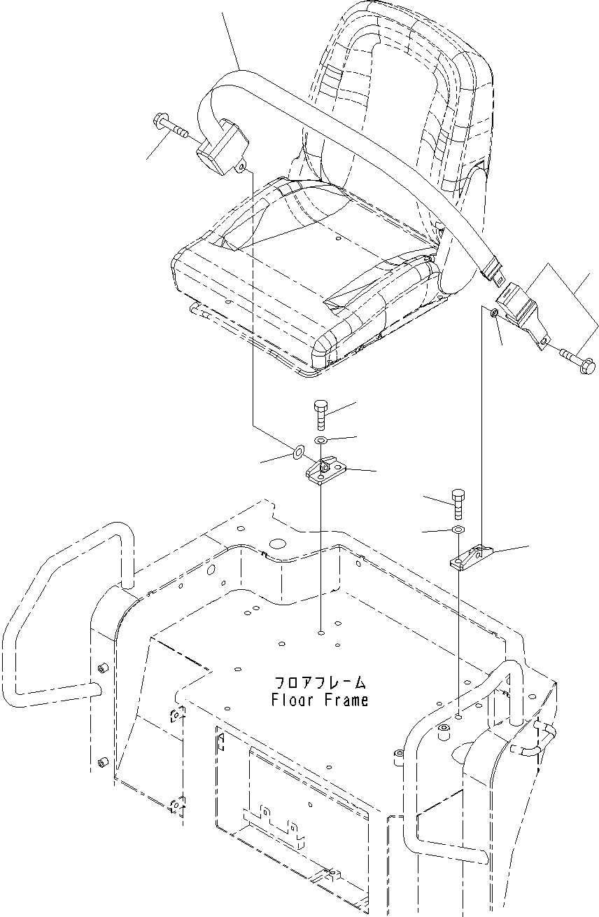Komatsu parts book diagram for PC55MR-3 S/N 15001-UP: ј ?ДНЮЩД, (50MM ј ?Д НЮЩД, 2 “_Ћ ?, ШјЮЇДЮ АІМЯ  ?НЯЪ ?А ј ?Д)(#15001-)