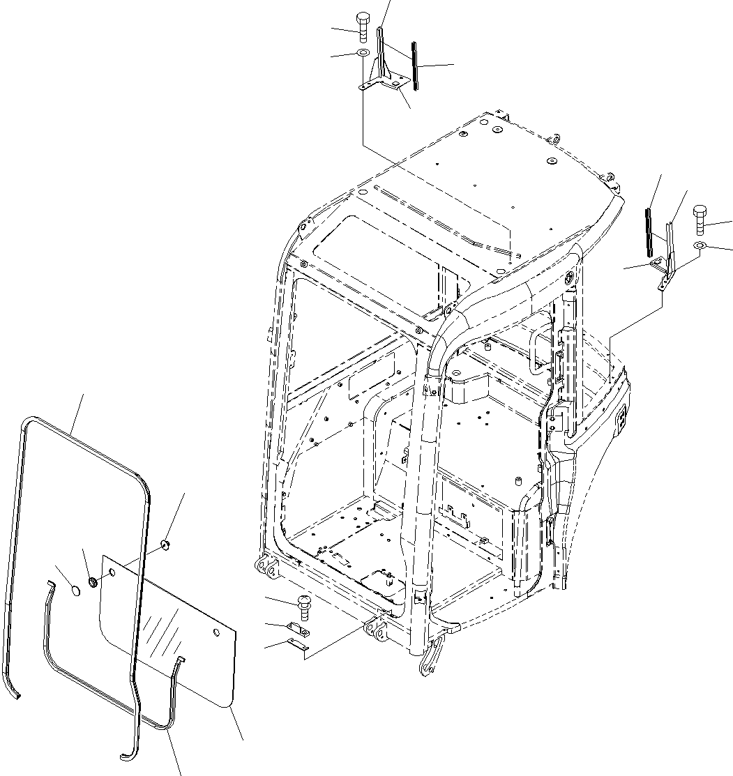 Komatsu parts book diagram for PC55MR-3 S/N 15001-UP: ? ?МЮ, ‘O‰є‘‹(#15001-16000)